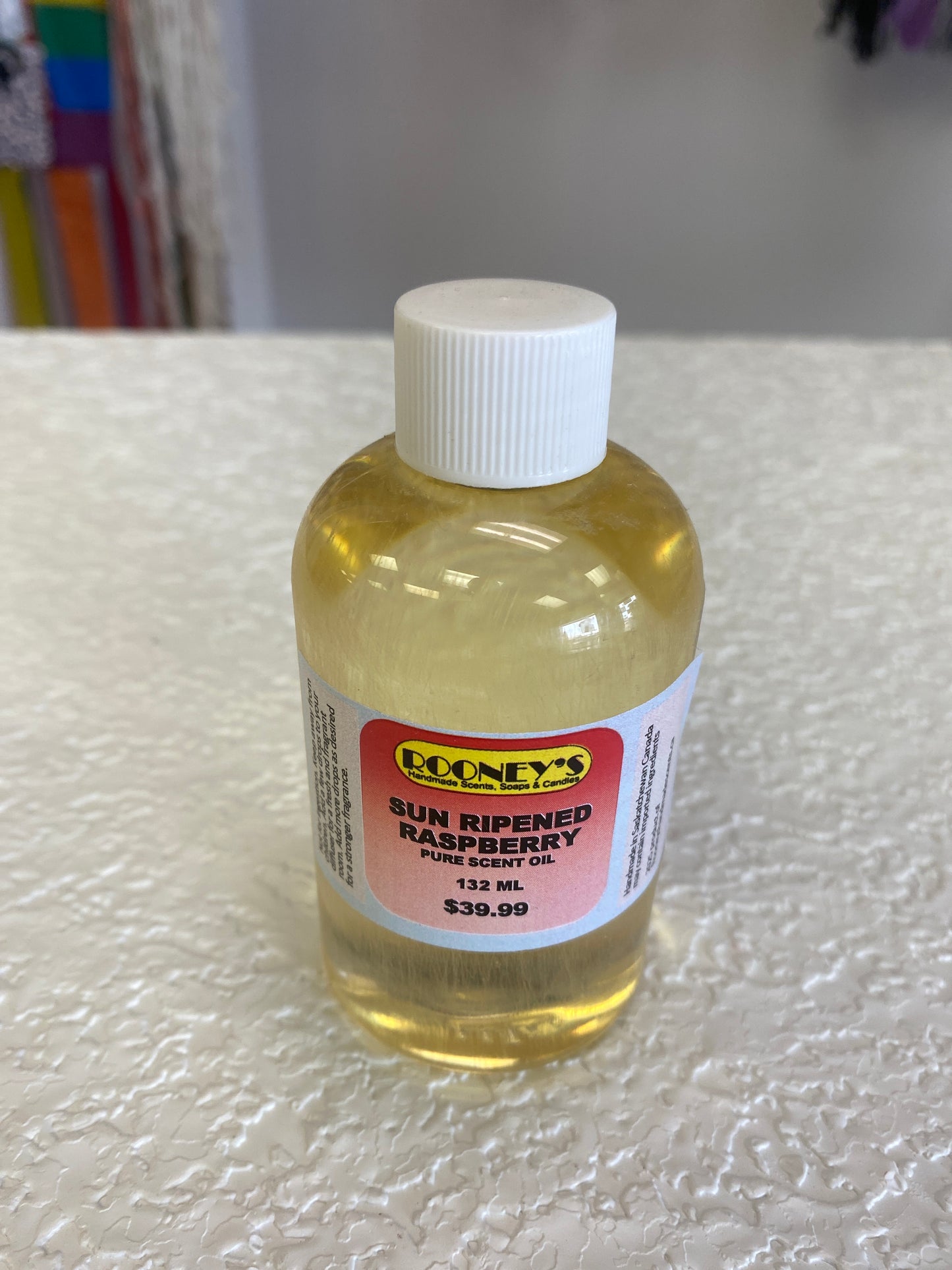 SUN RIPENED RASPBERRY SCENT OIL 132ML