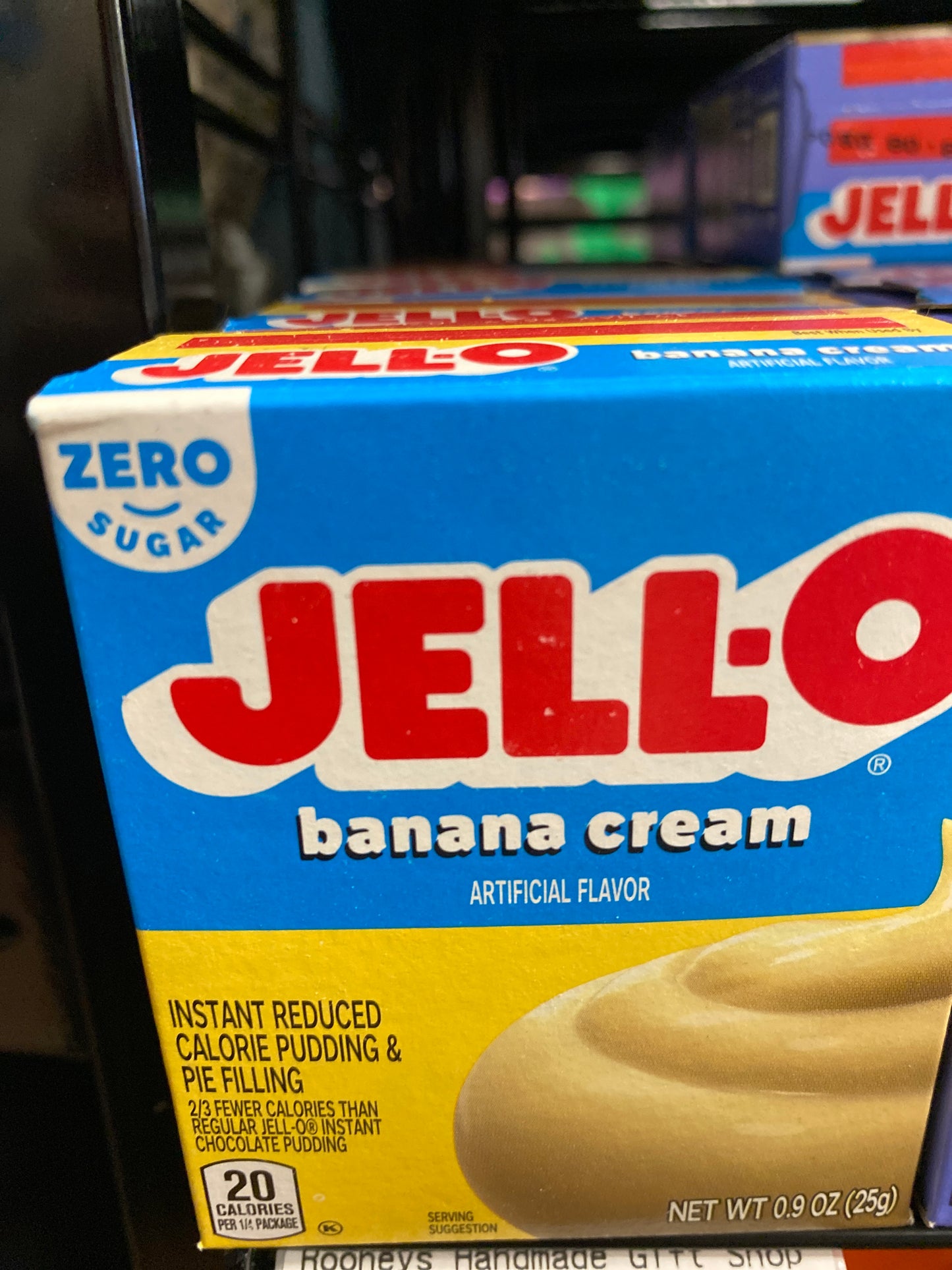USA ZS JELLO BANANA CREAM PUDDING MIX