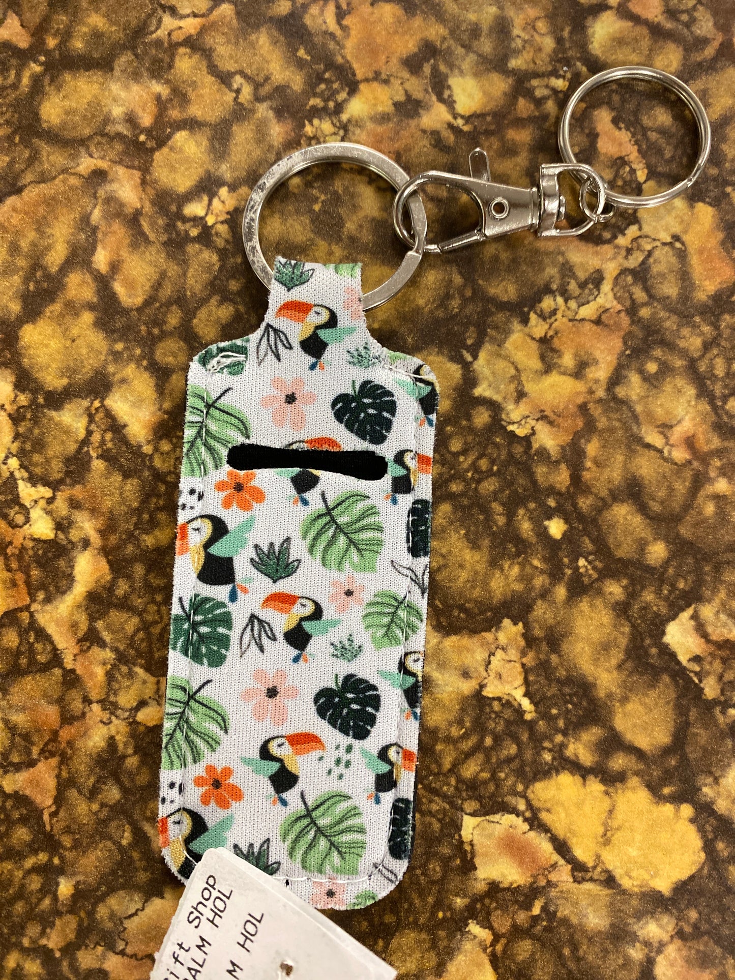 FLOWER & BIRD LIP BALM HOLDER