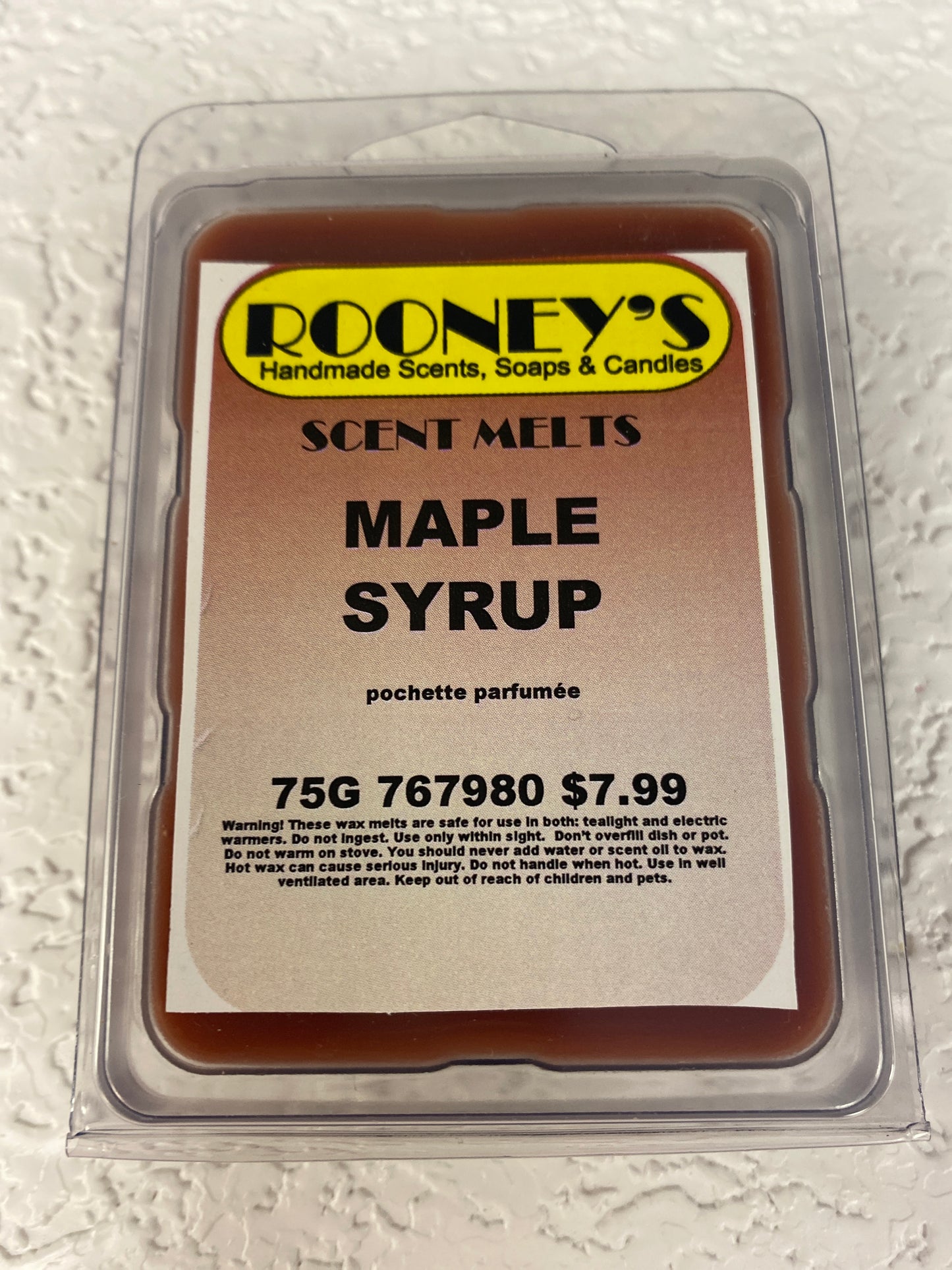 MAPLE SYRUP SCENT MELT