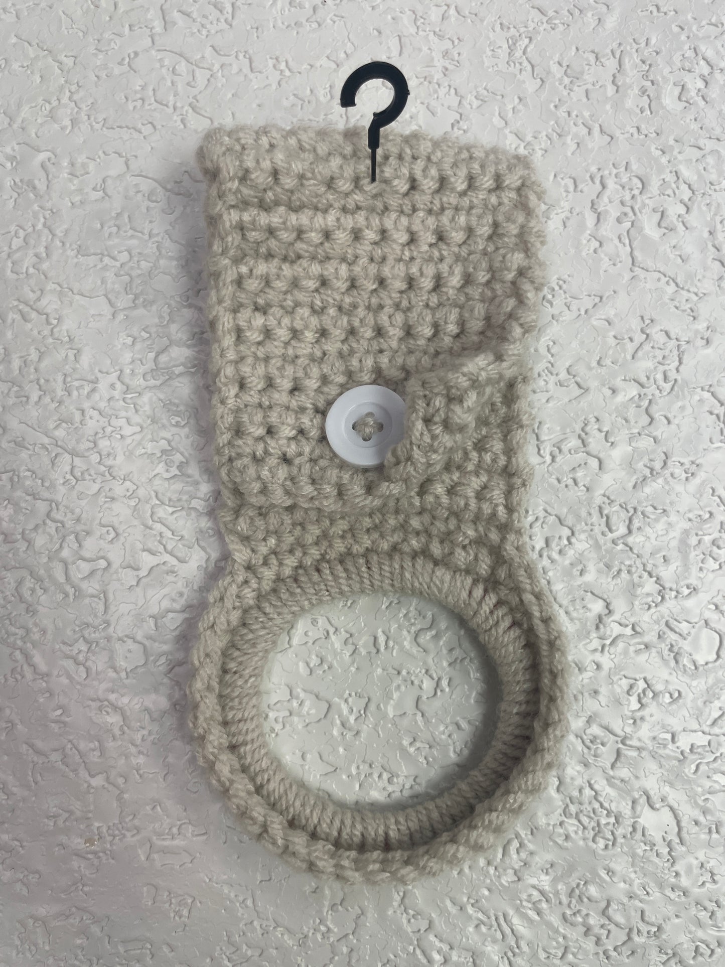 TEATOWEL HOLDER MUSHROOM WHITE BUTTON