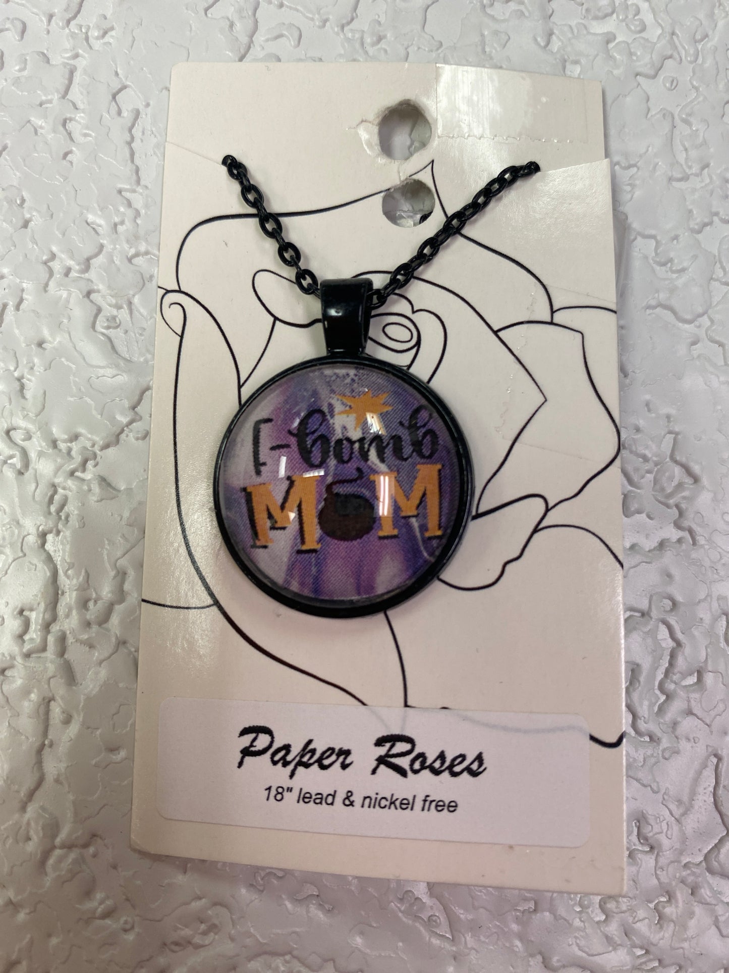 F BOMB MOM NECKLACE