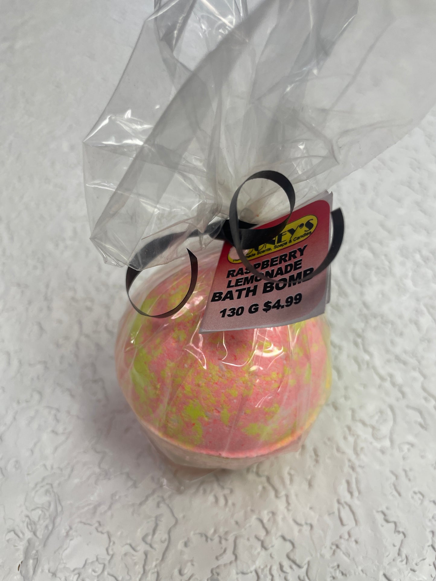 BATH BOMB RASPBERRY LEMONADE LARGE