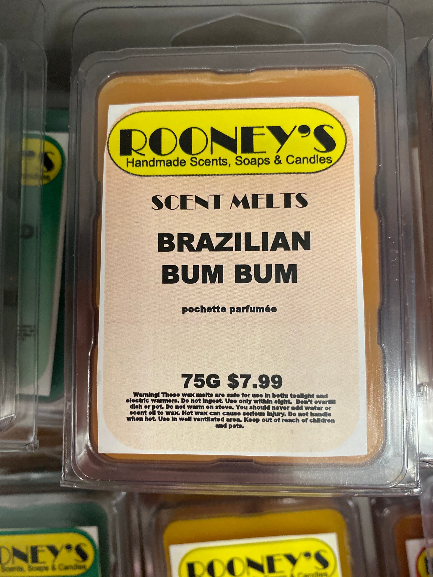 SCENT MELTS BRAZILIAN BUM BUM