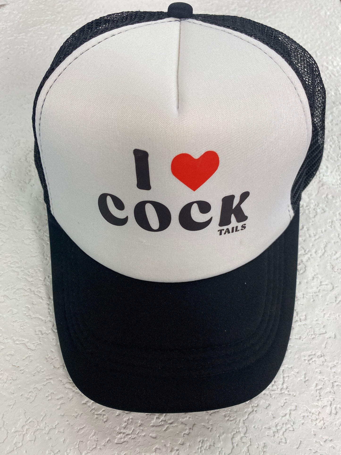 I LOVE COCKTAILS BLACK HAT