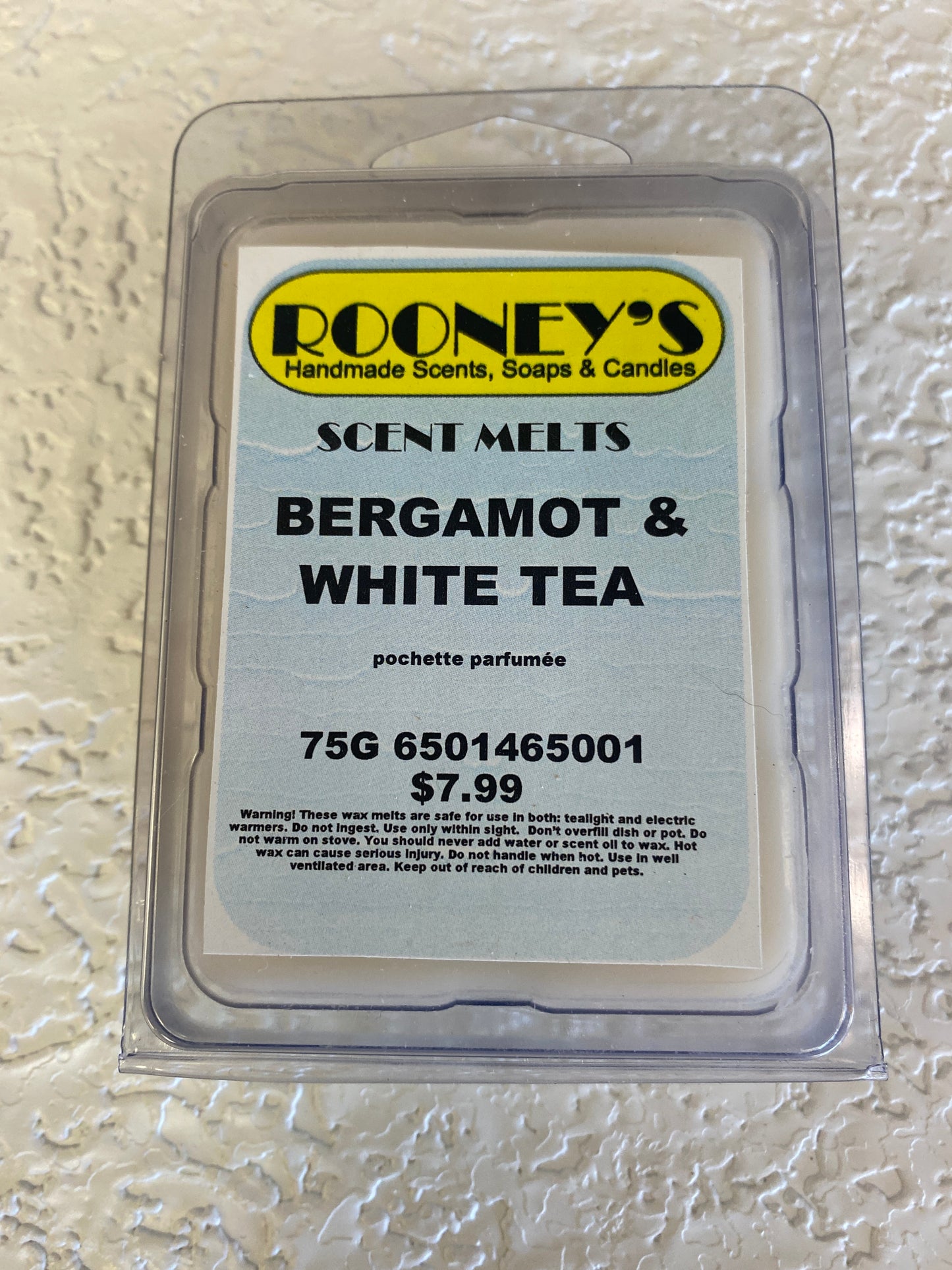 SCENT MELT BERGAMOT & WHITE TEA
