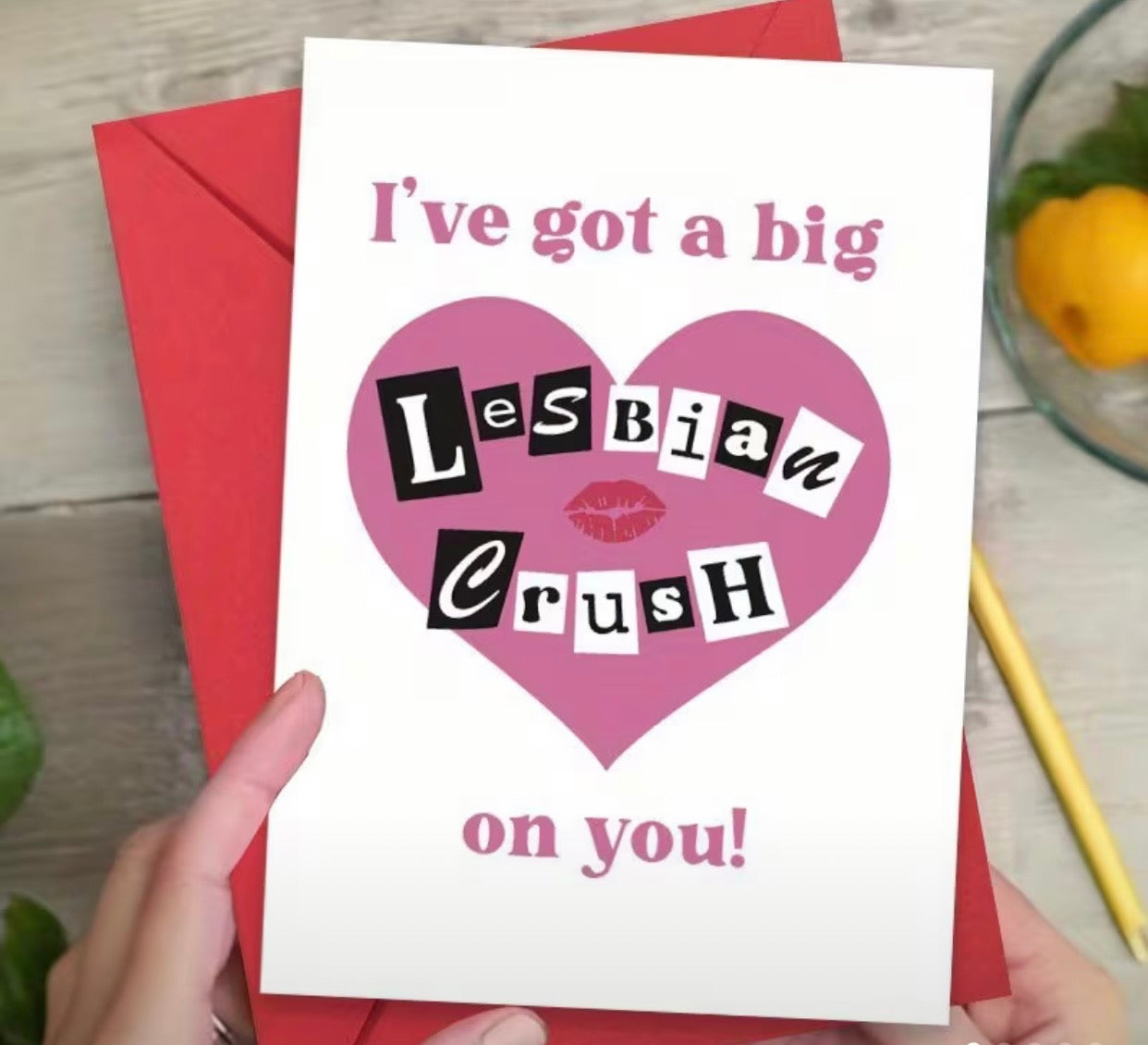 LESBIAN CRUSH V CARD