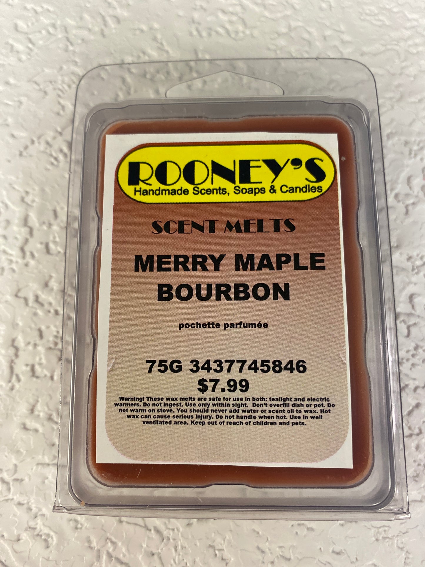 SCENT MELT MERRY MAPLE BOURBON