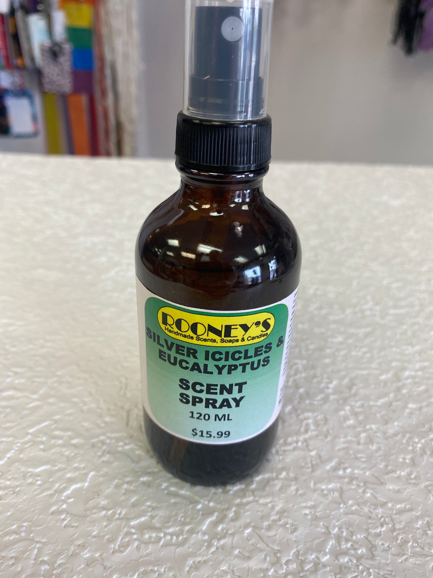 SILVER ICICLES & EUCALYPTUS SCENT SPRAY