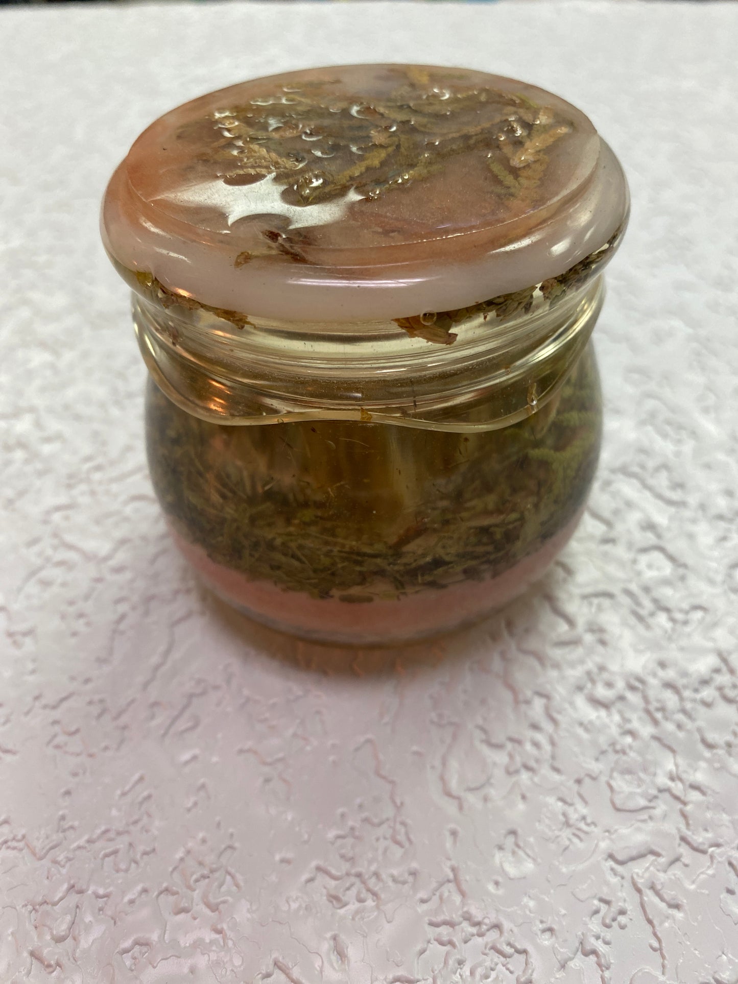HERB INFUSED JAR WITH LID