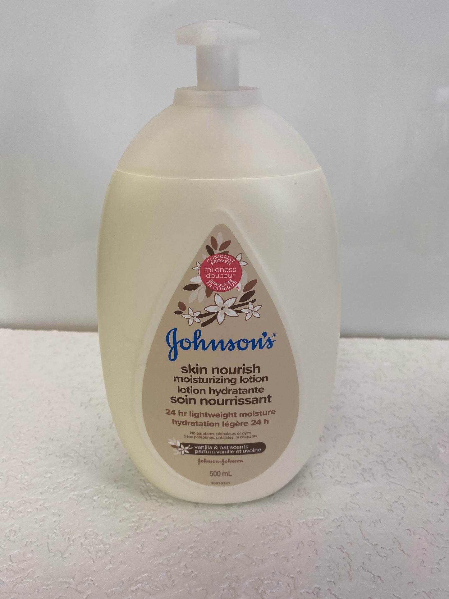 JJ BABY LOTION VANILLA & OAT