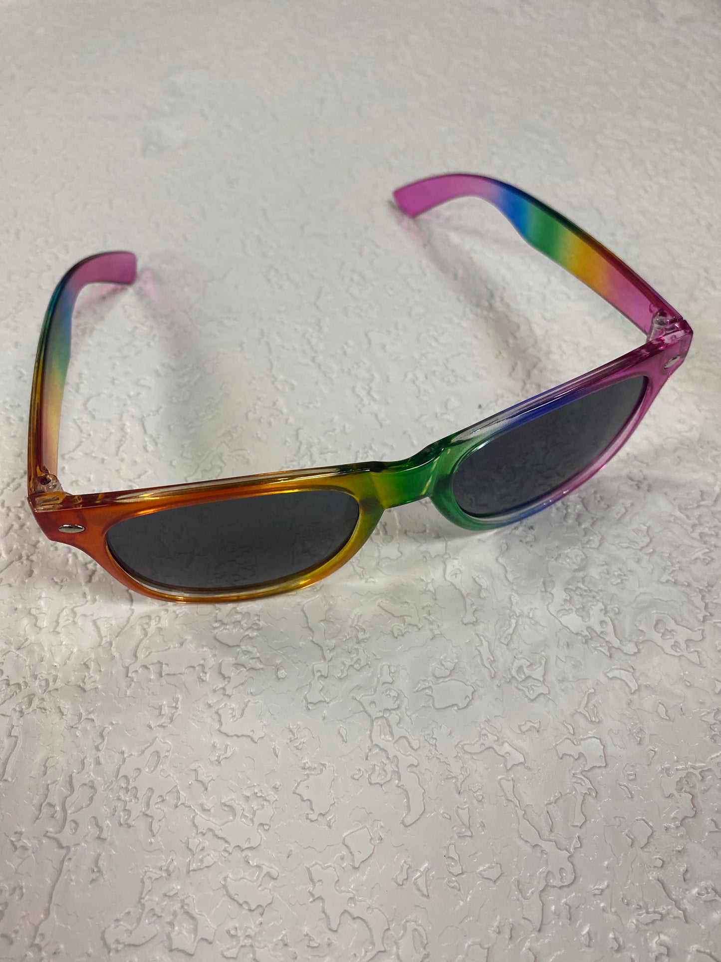RAINBOW CLEAR SUNGLASSES