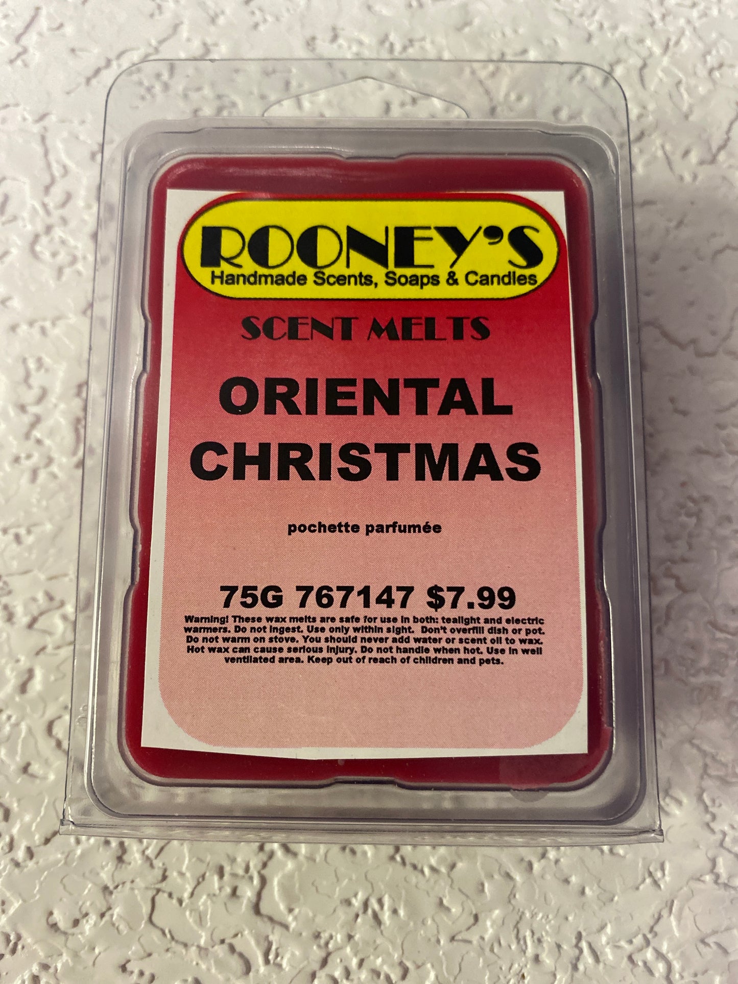 ORIENTAL CHRISTMAS SCENT MELT