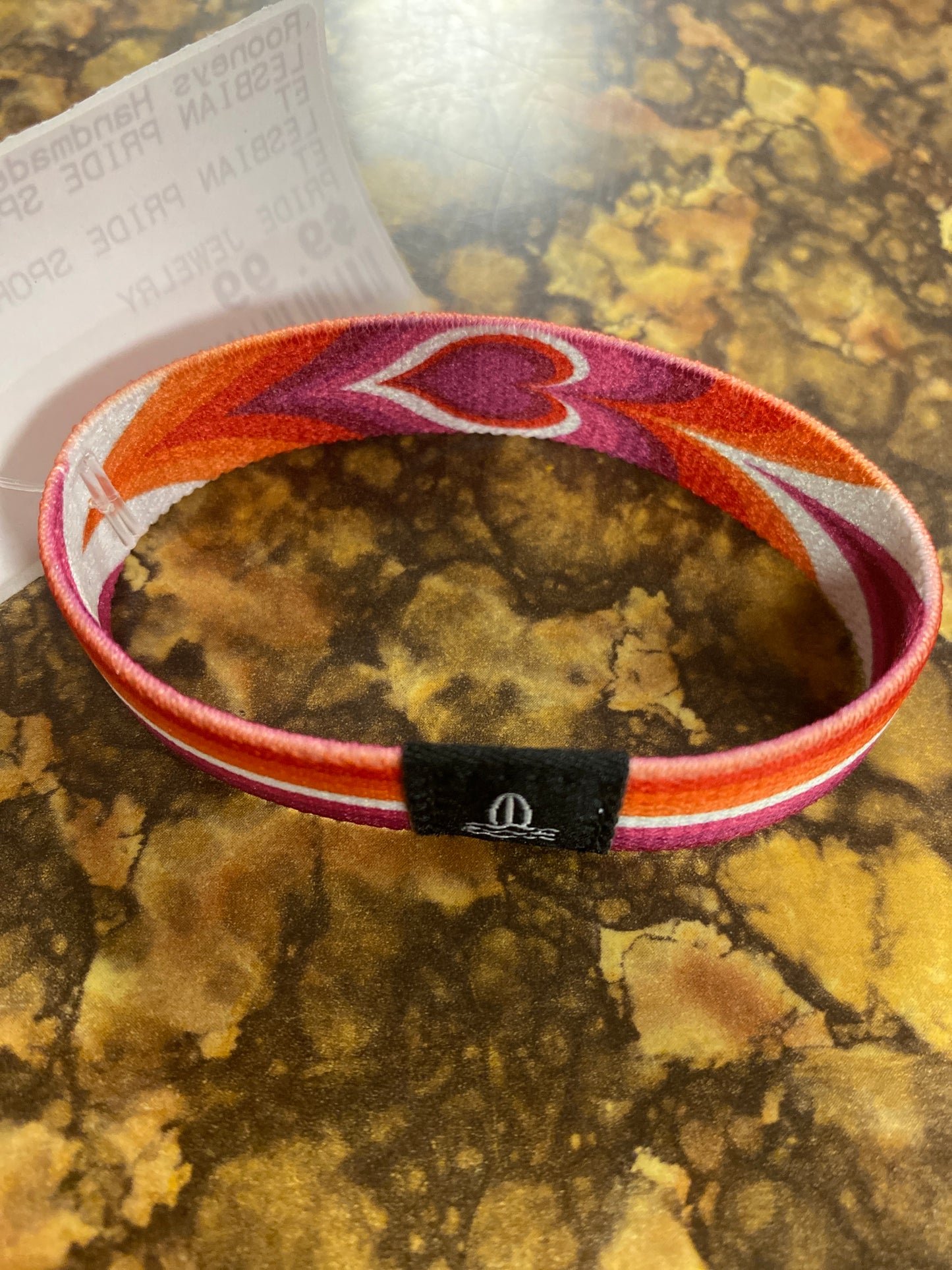 LESBIAN PRIDE SPORT BRACELET