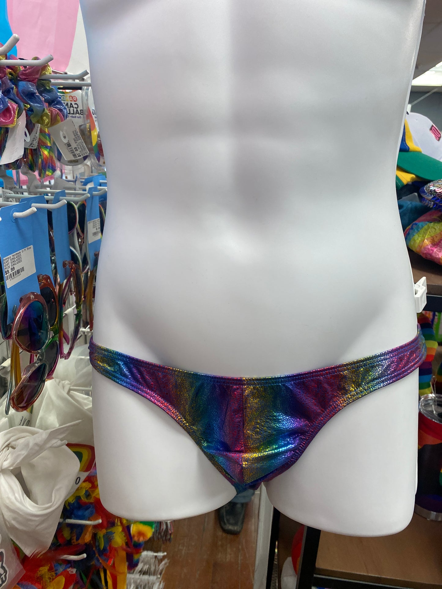 MENS SHINY UNDERWEAR
