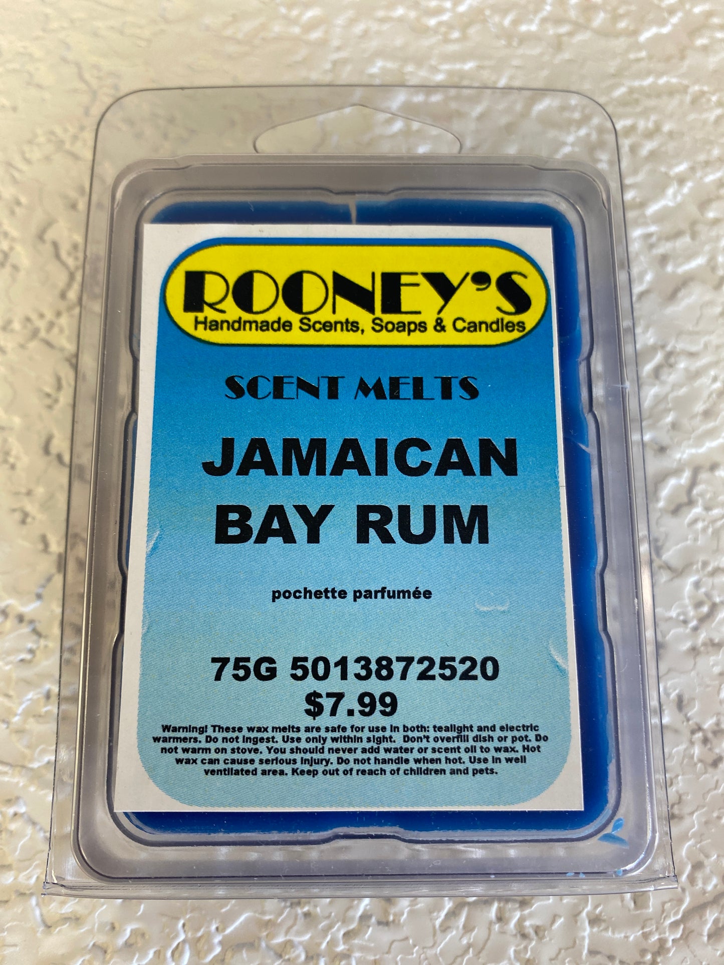 SCENT MELT JAMAICAN BAY RUM