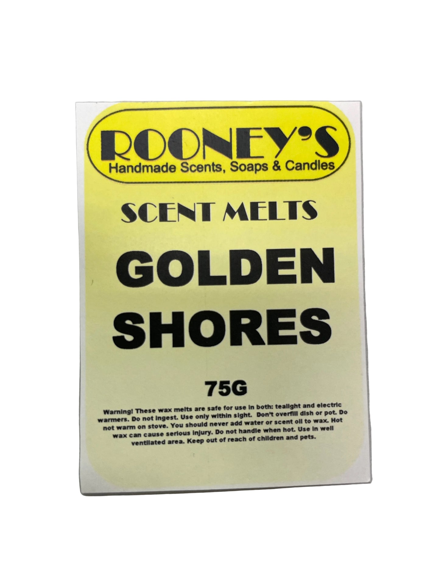 SCENT MELTS GOLDEN SHORES