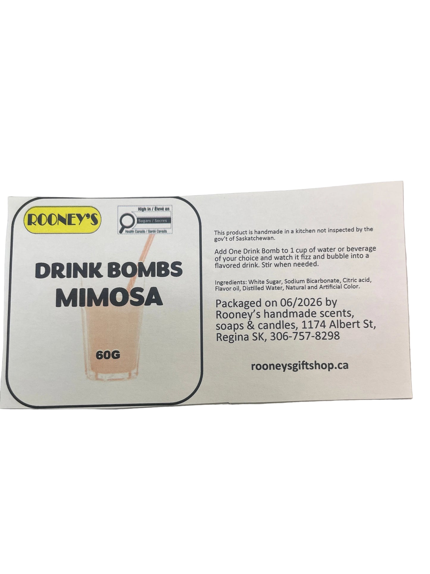 DRINK BOMBS MIMOSA 2 PACK