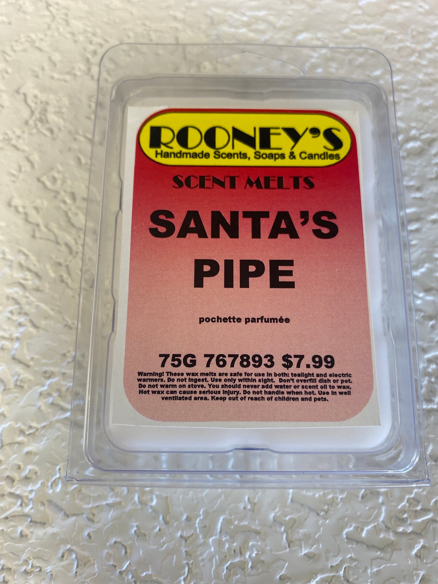 SANTAS PIPE SCENT MELT