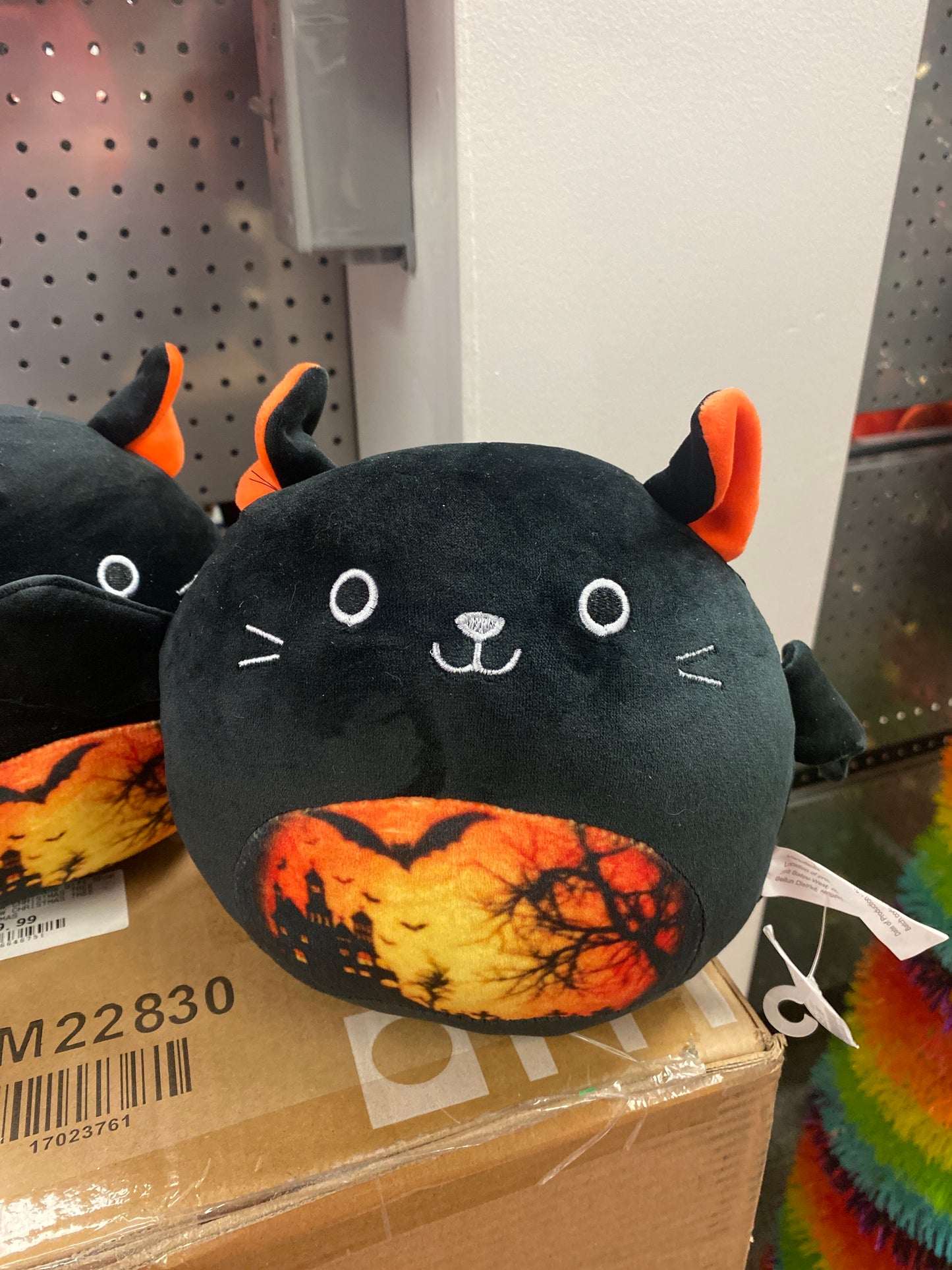 HALLOWEEN BLACK CAT PLUSH TOY