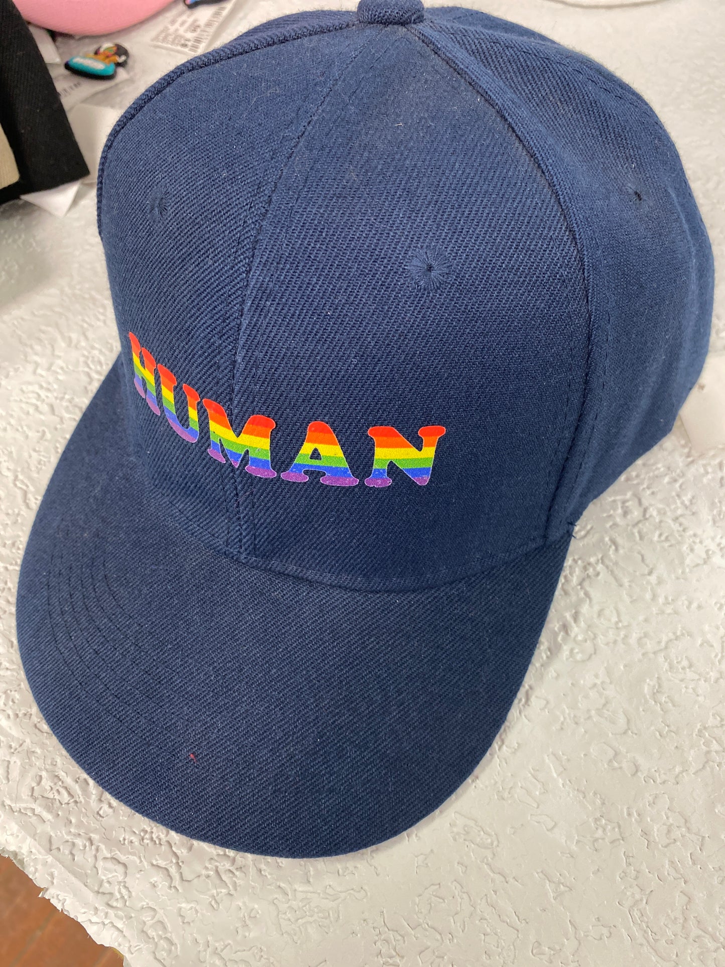HUMAN HAT NAVY BLUE