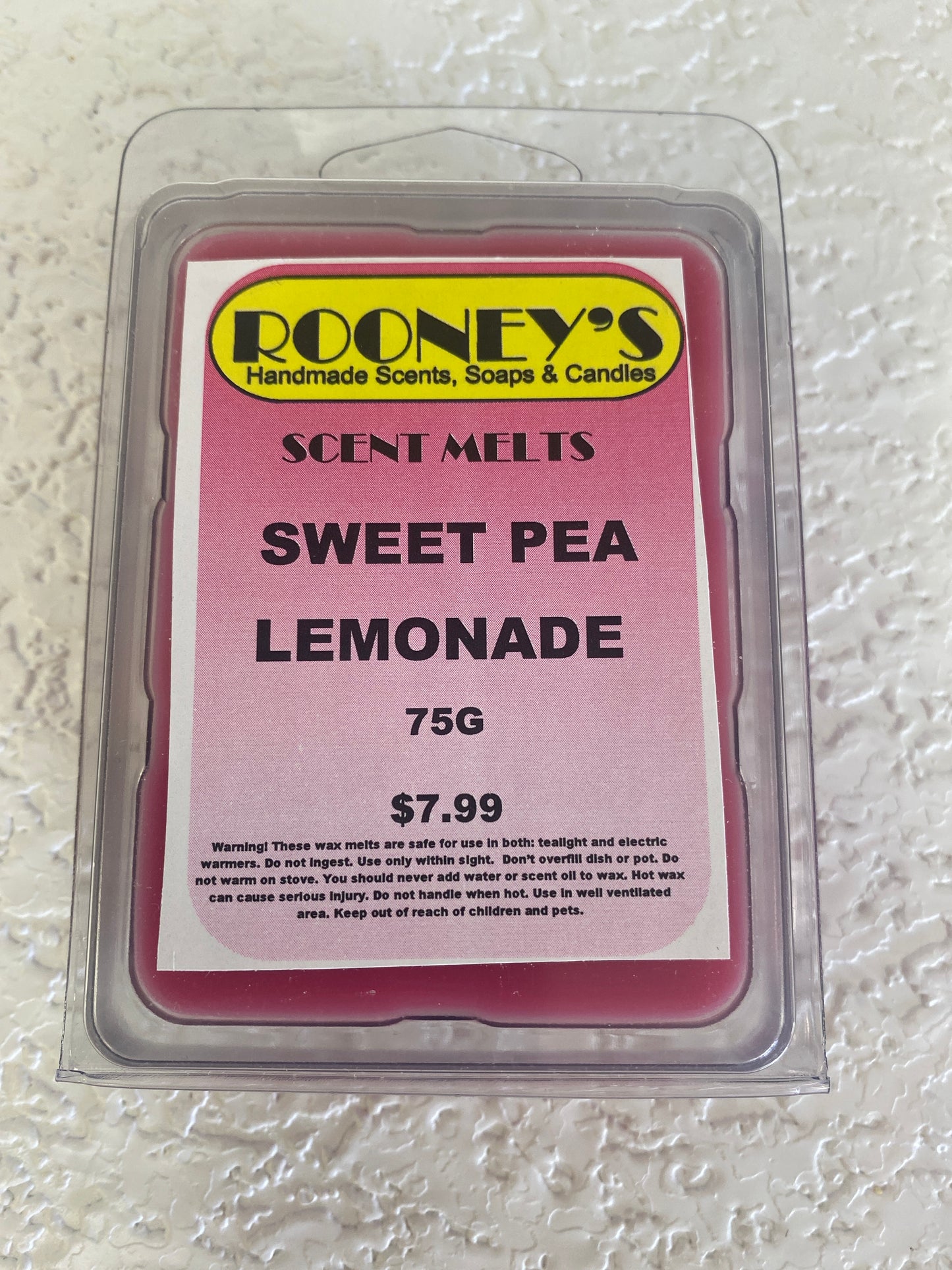 SWEET PEA LEMONADE SCENT MELTS