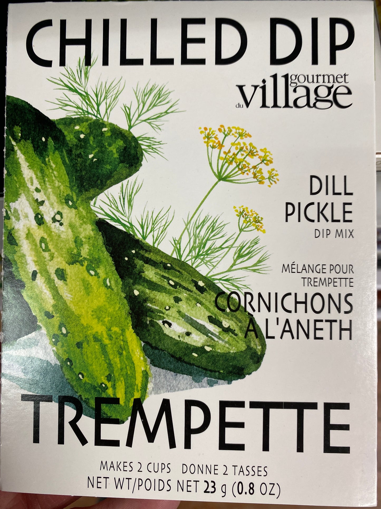 VG CHILLED DIP DILL PICKLE DIP MIX