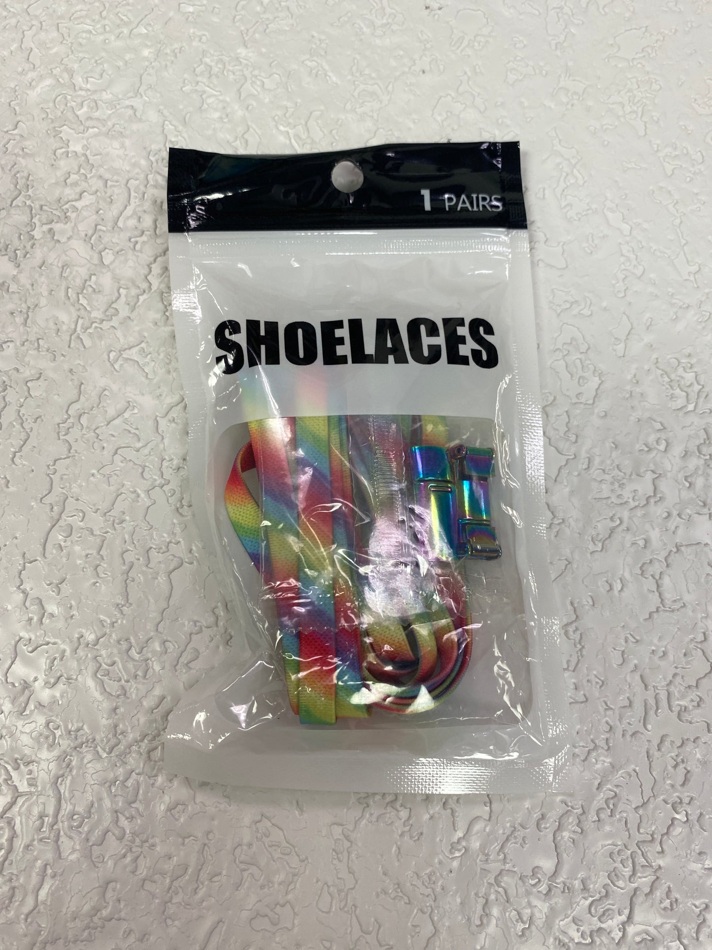 RAINBOW MAGNETIC LOCK SHOELACES