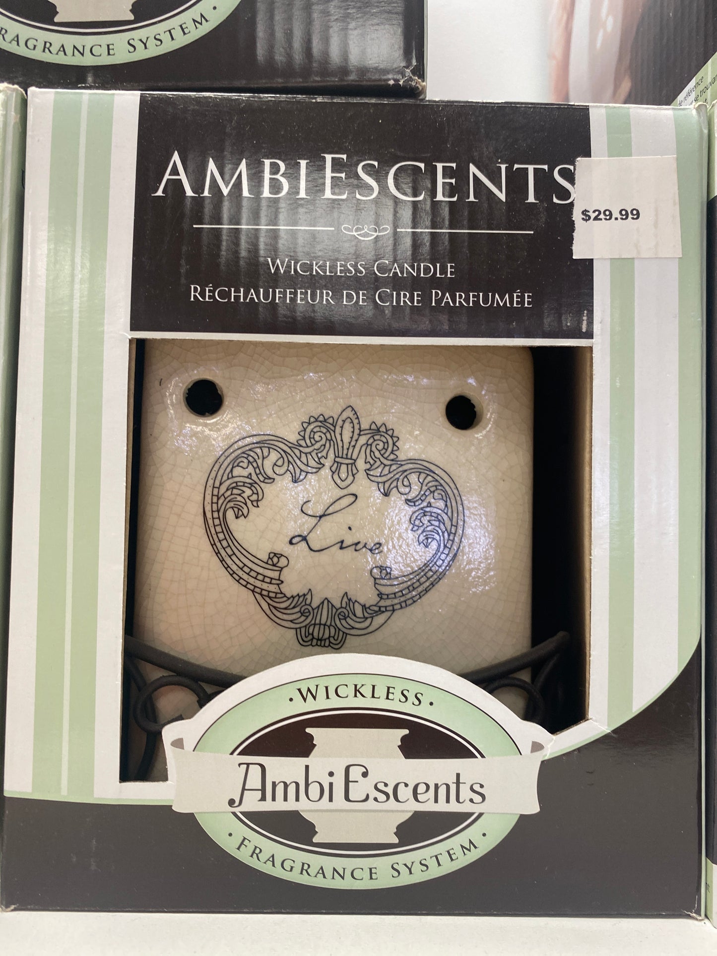 Live laugh love scent warmer