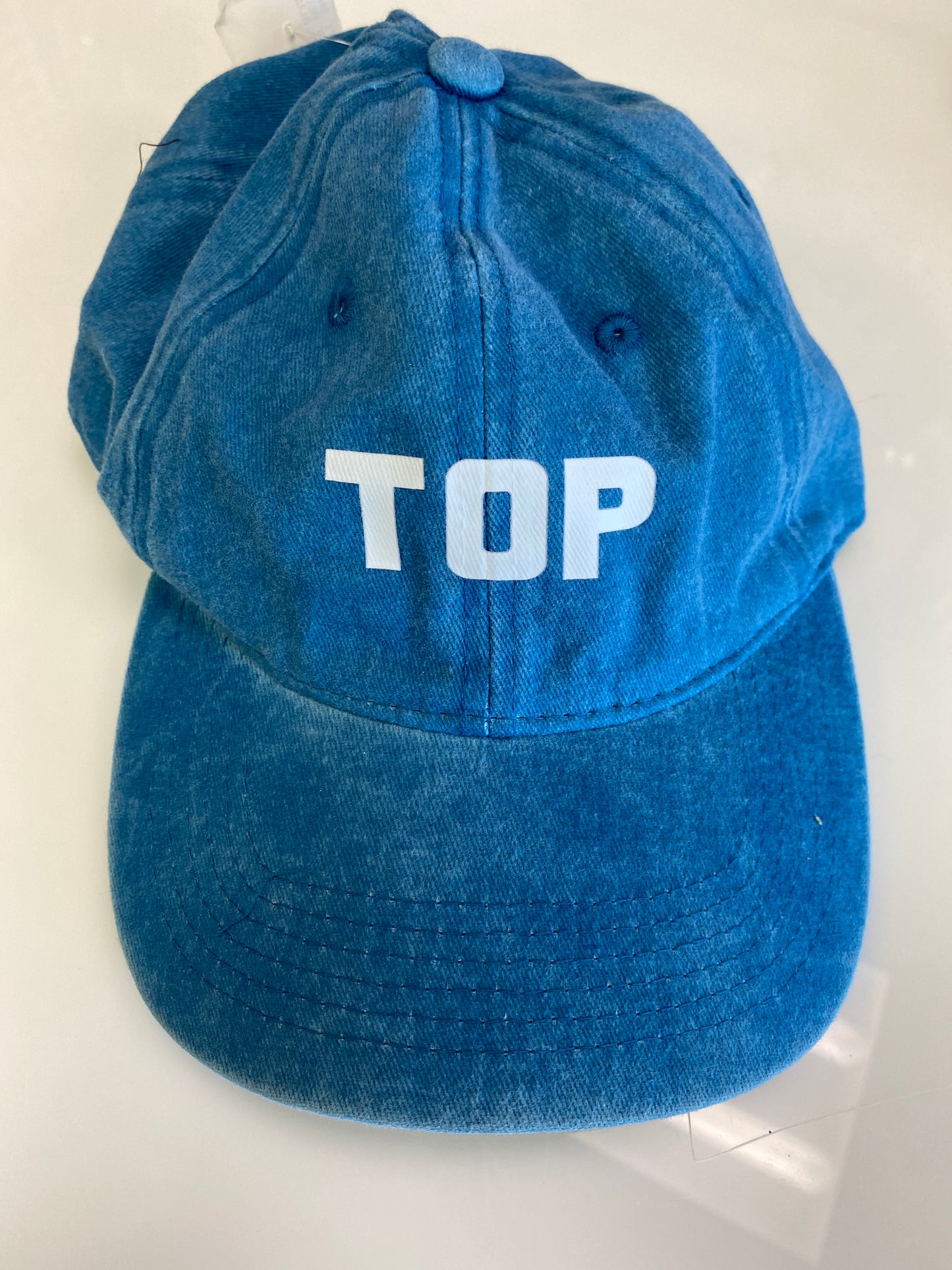 BASEBALL HAT TOP BLUE