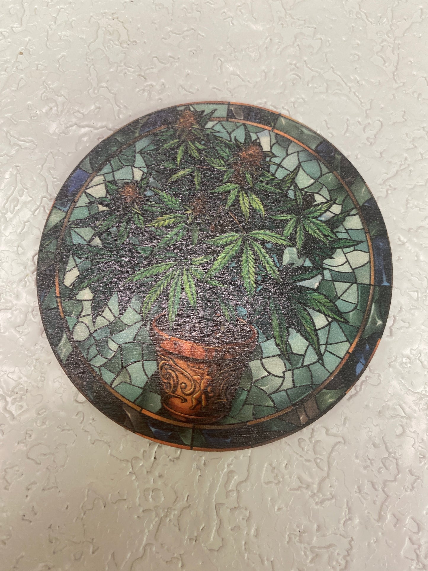 POT LEAF COASTER