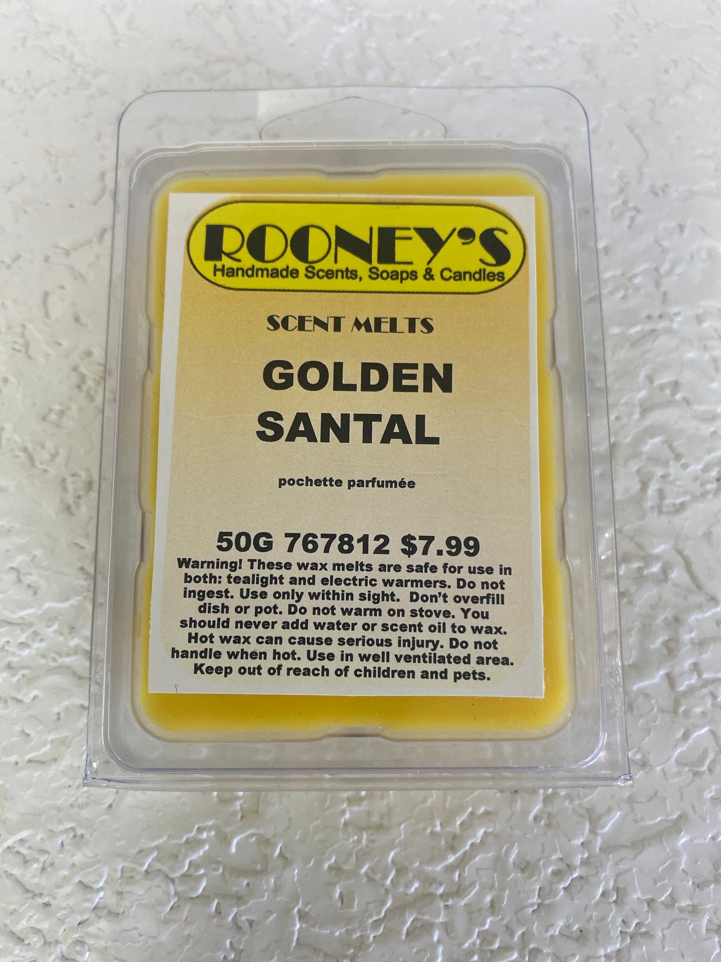 GOLDEN SANTAL SCENT MELT