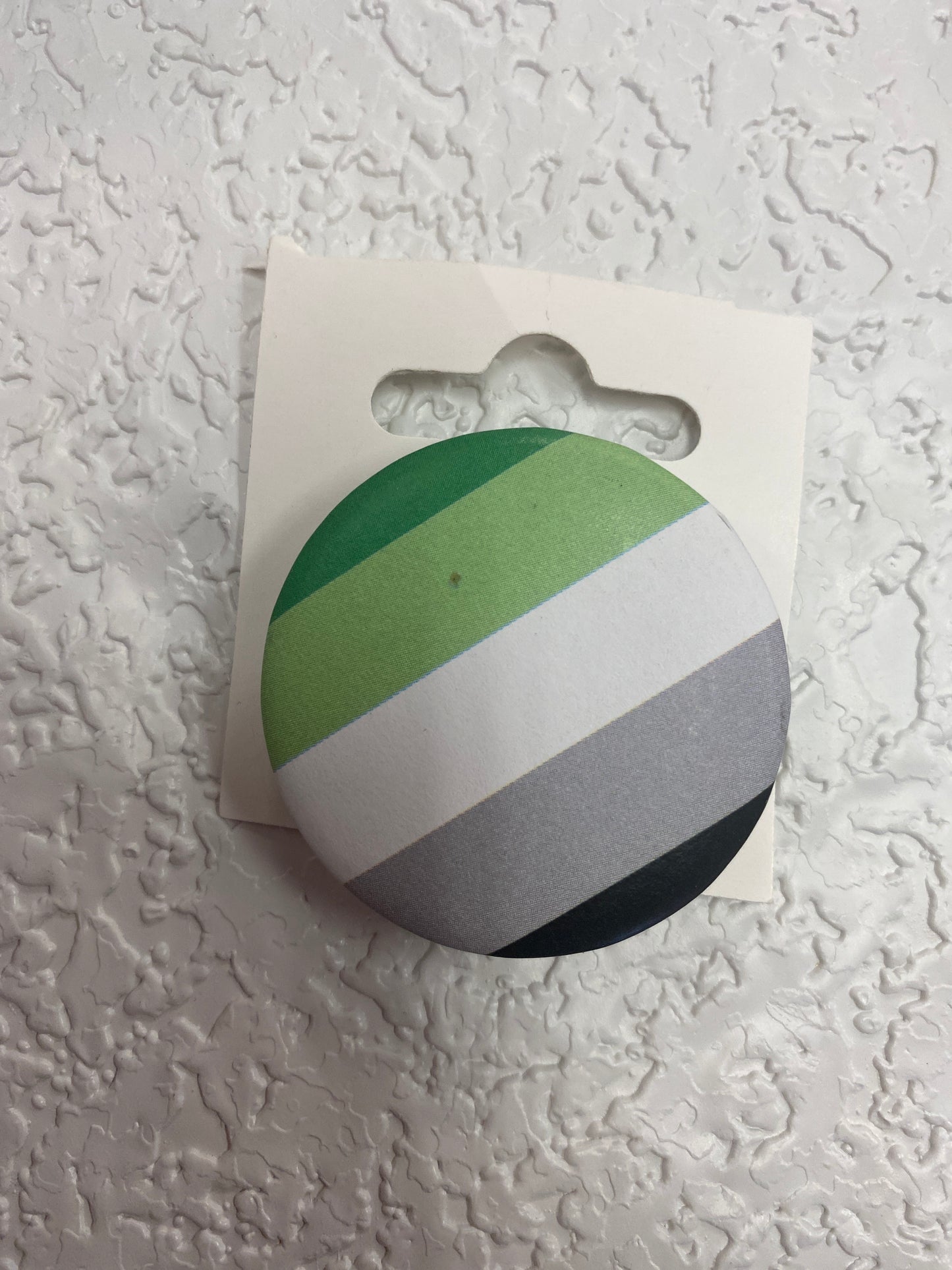 AROMANTIC PRIDE FLAG BUTTON