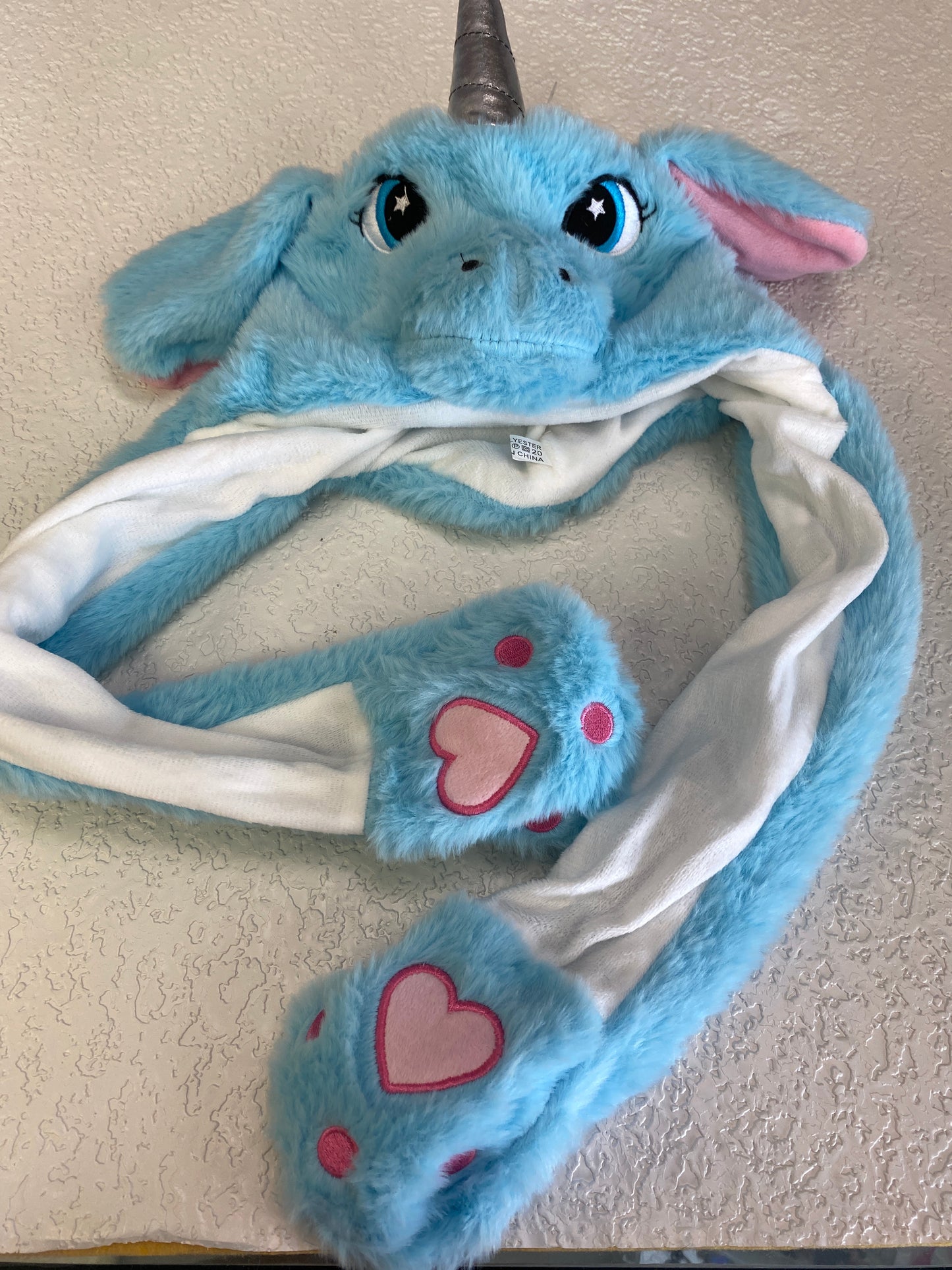 BLUE UNICORN PUMP HAT