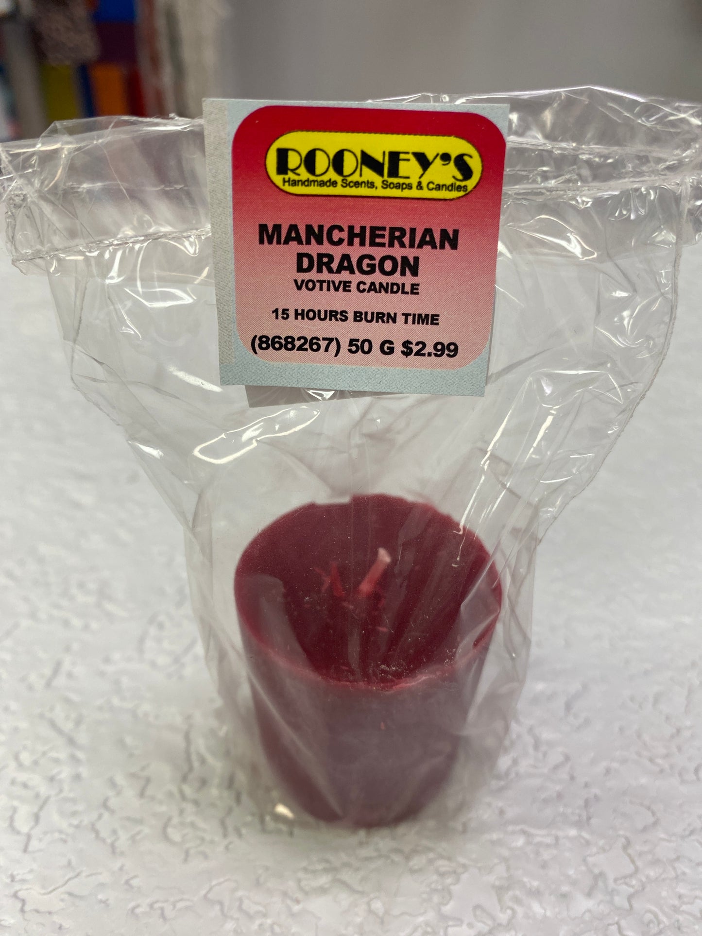 MANCHERIAN DRAGON VOTIVE CANDLE