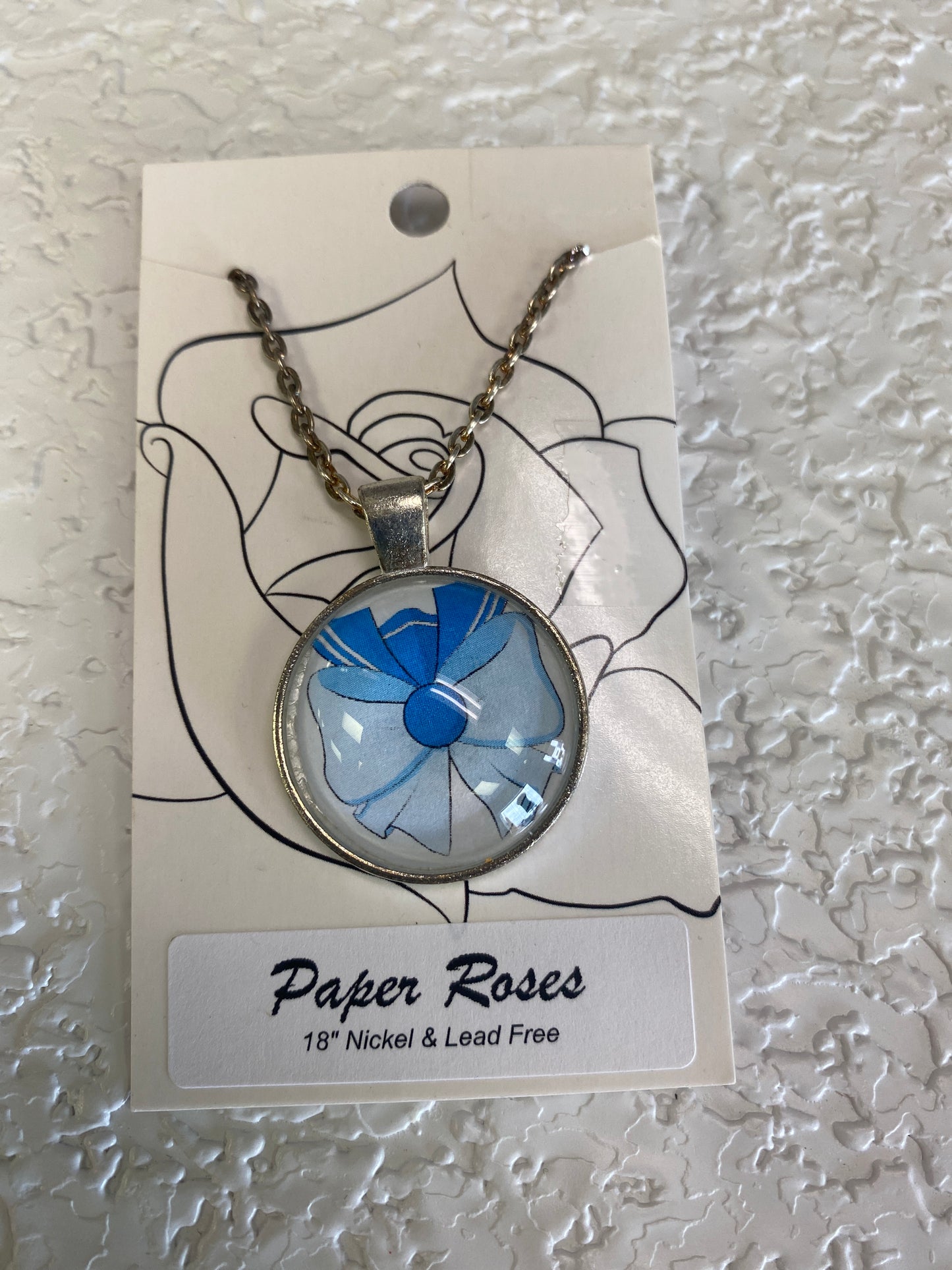 SAILOR MERCURY SILVER NECKLACE