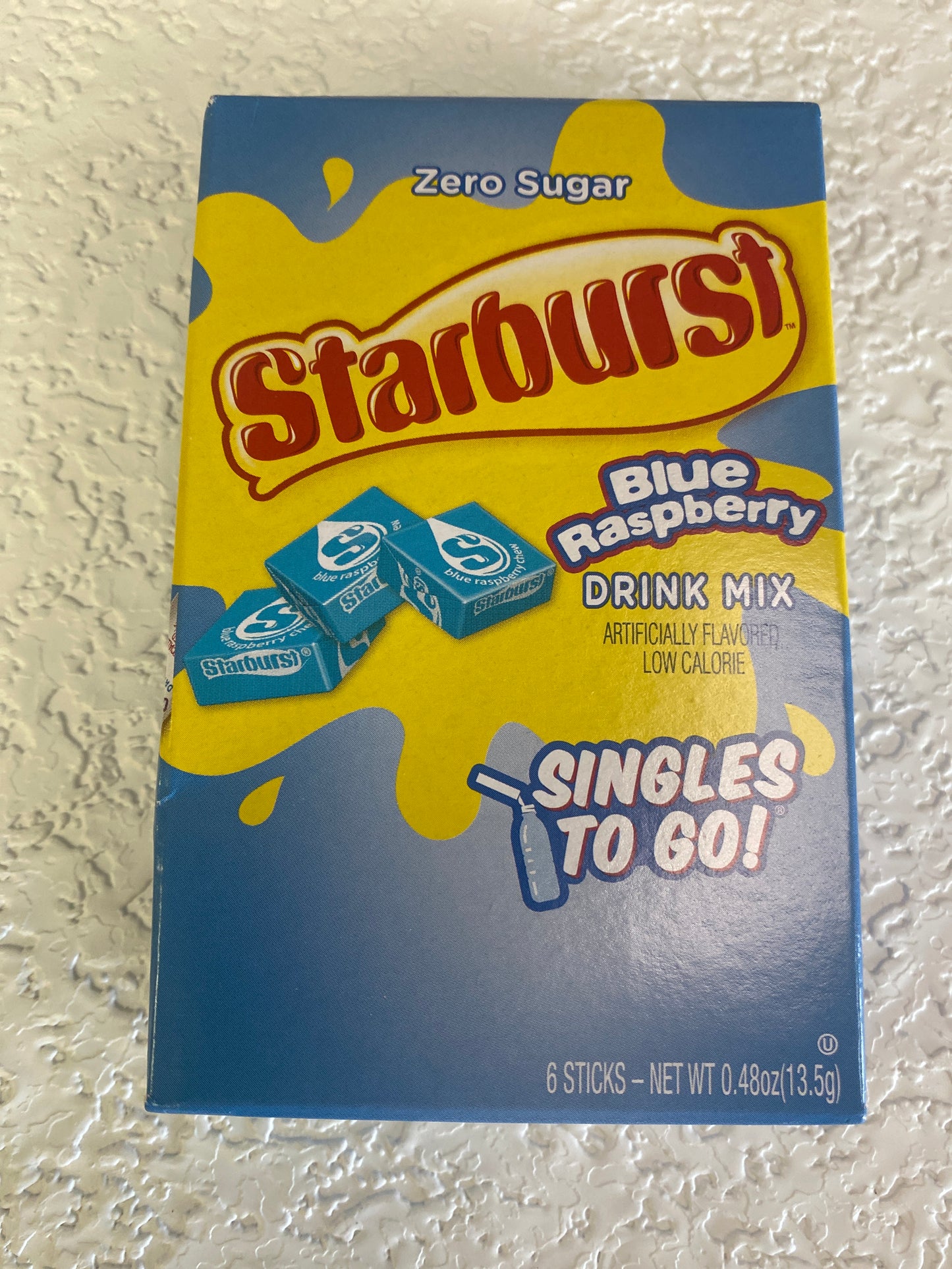 STARBURST ON THE GO BLUE RASPBERRY