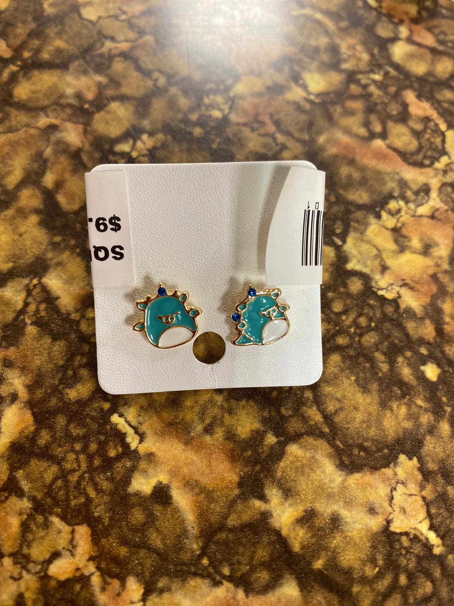 SQUISHY BLUE EARRINGS