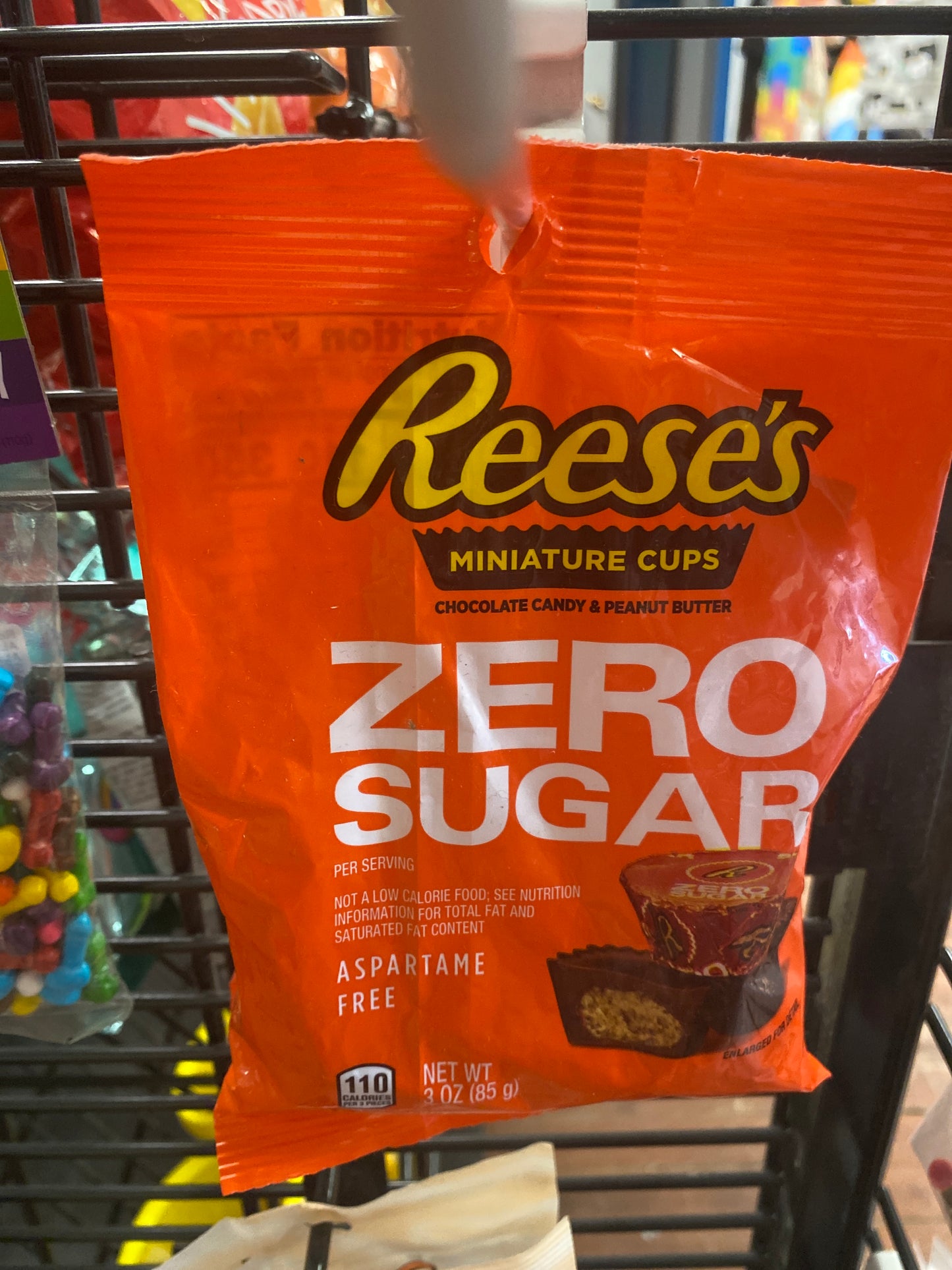ZERO SUGAR REESES PEANUT BUTTER CUPS