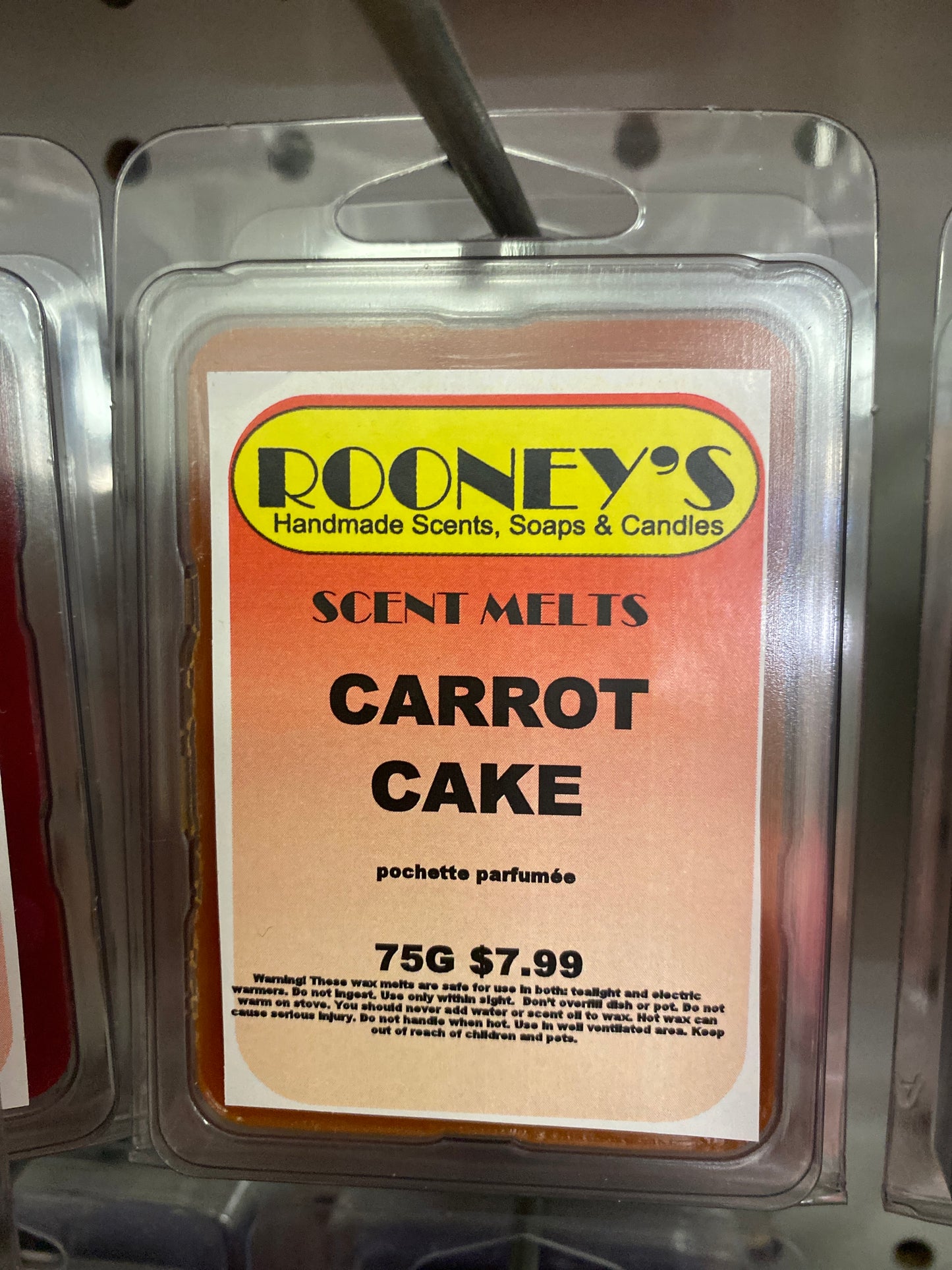 SCENT MELTS CARROT CAKE
