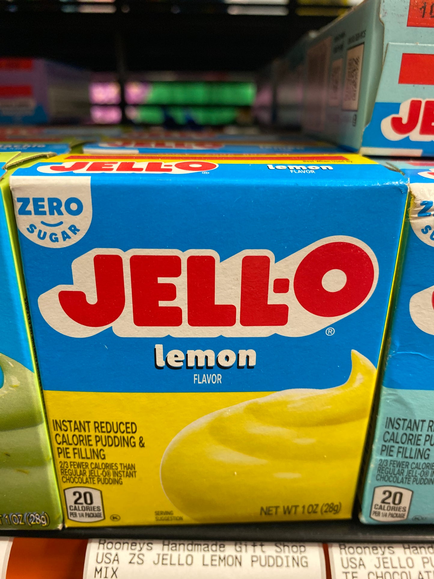 USA ZS JELLO LEMON PUDDING MIX