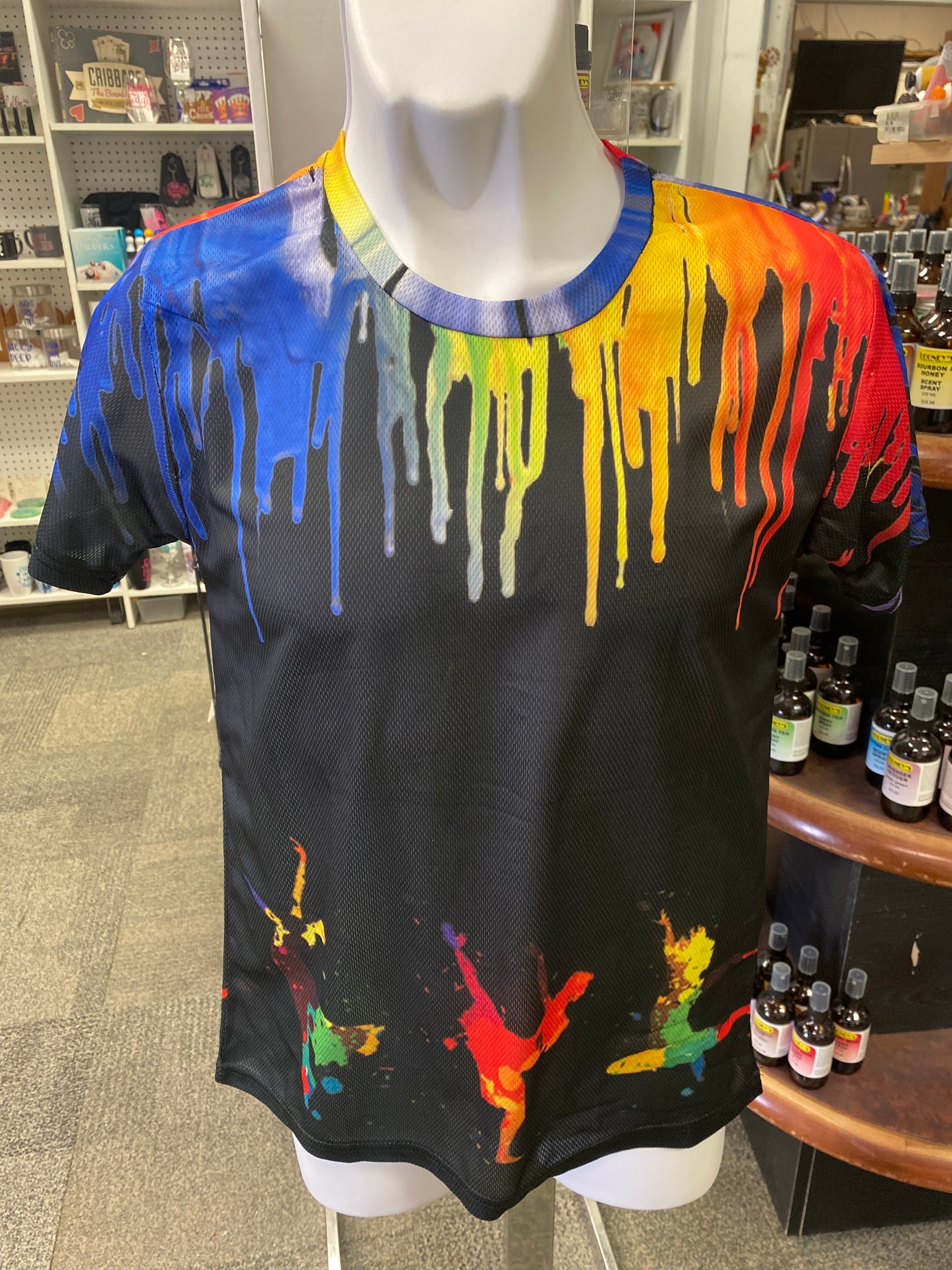 RAINBOW MELT SHIRT ADULT MEDIUM