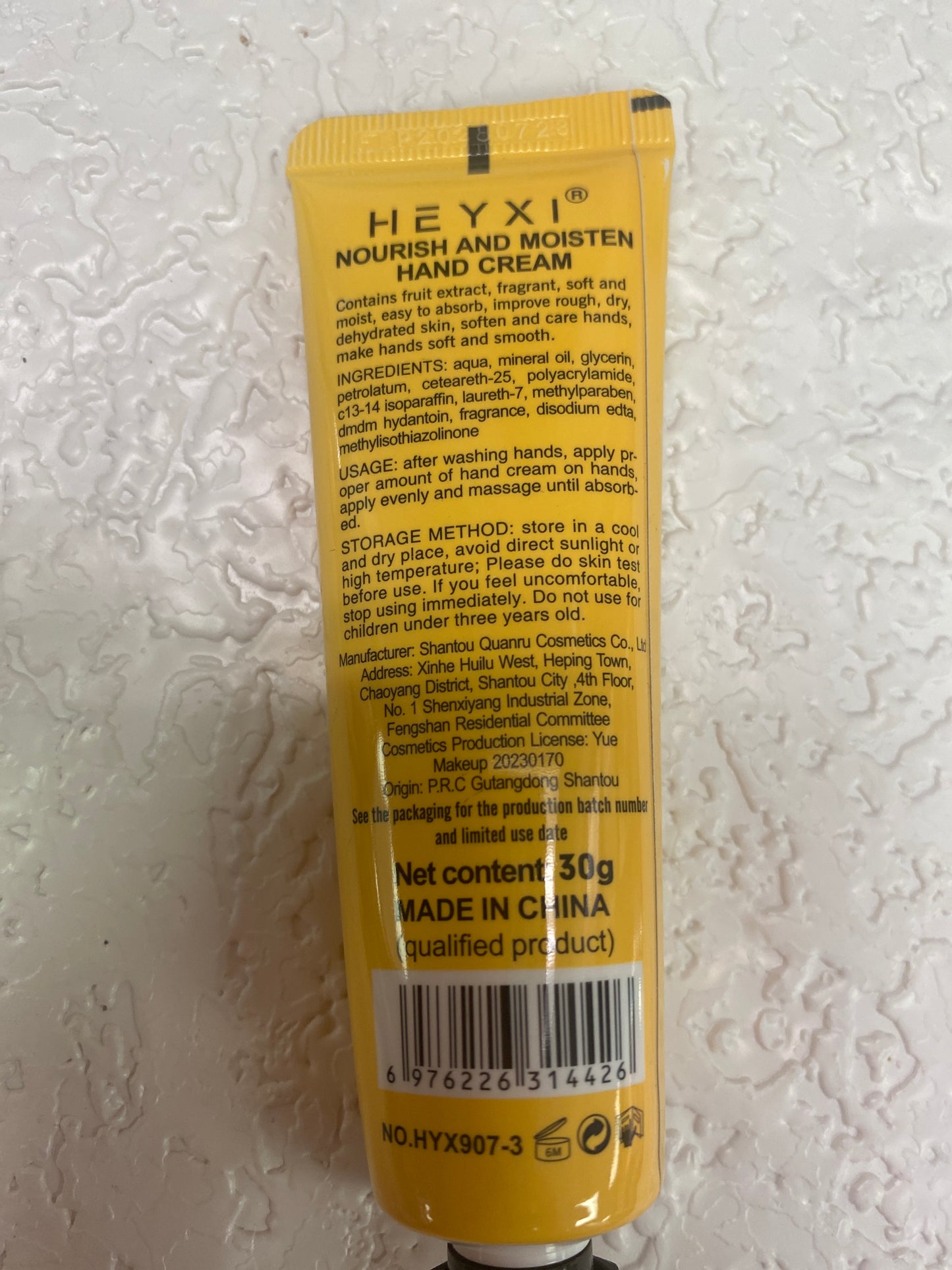 HAND CREAM LEMON