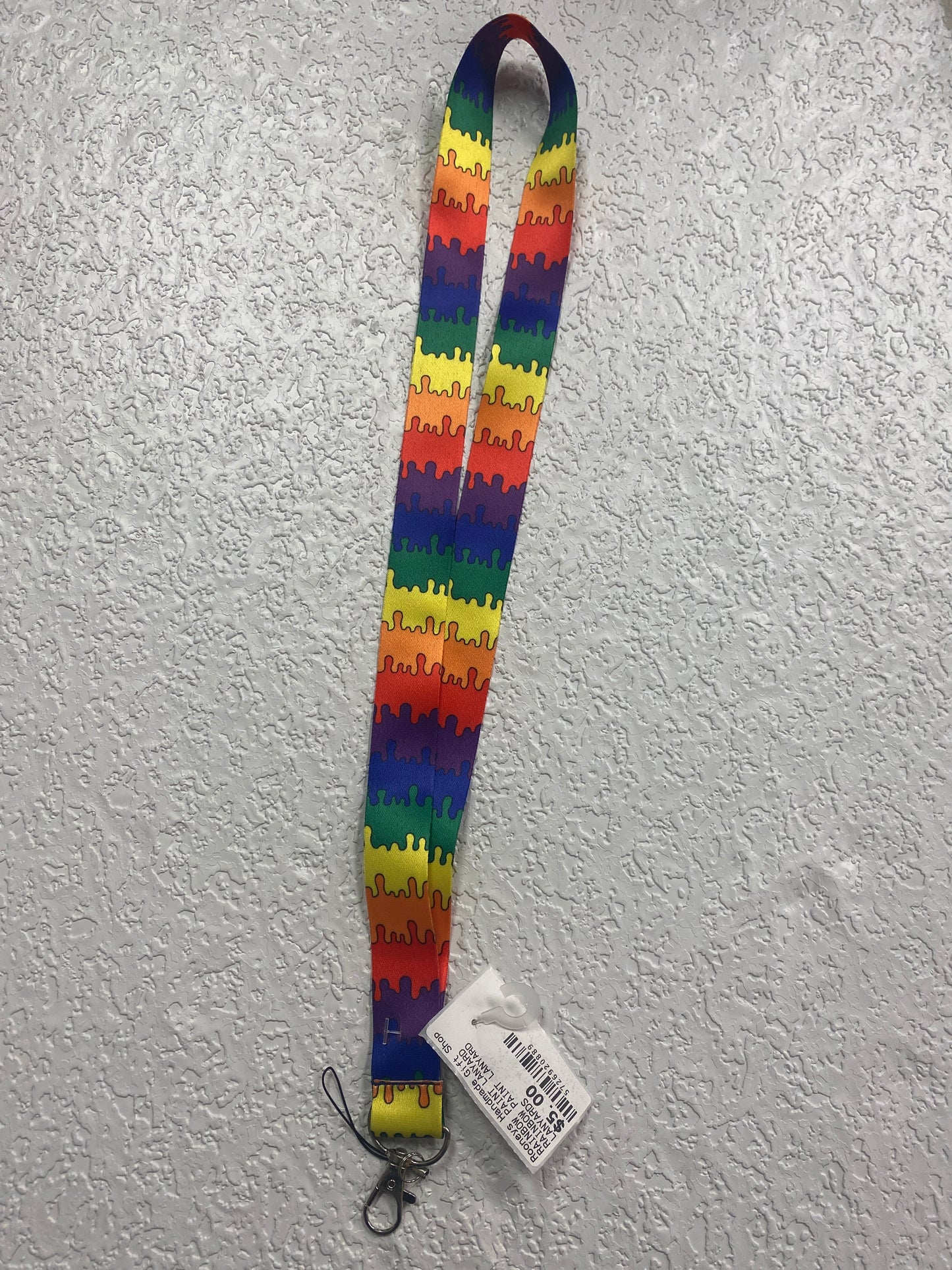RAINBOW PAINT LANYARD