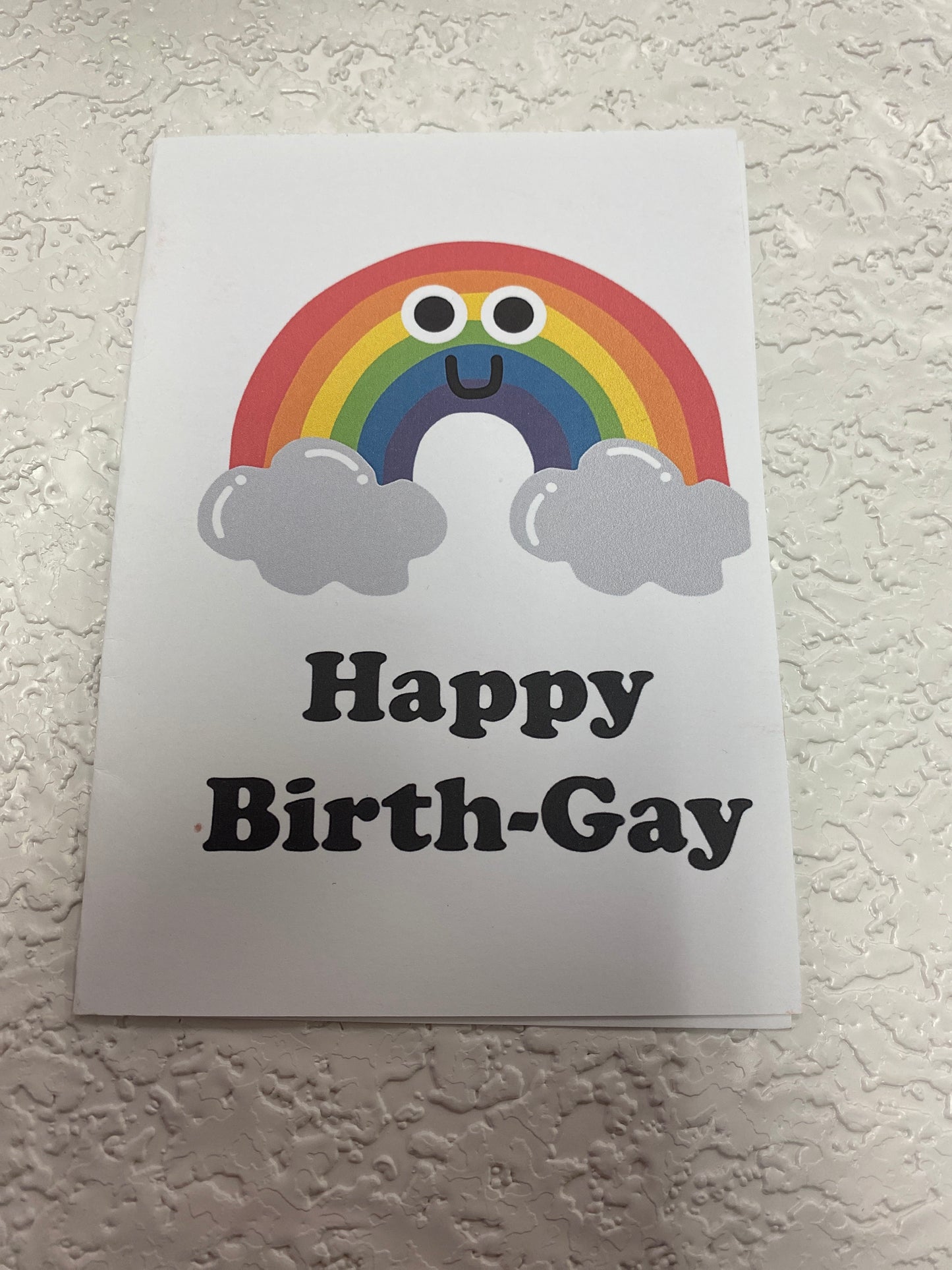 HAPPY BIRTH GAY GREETING CARD