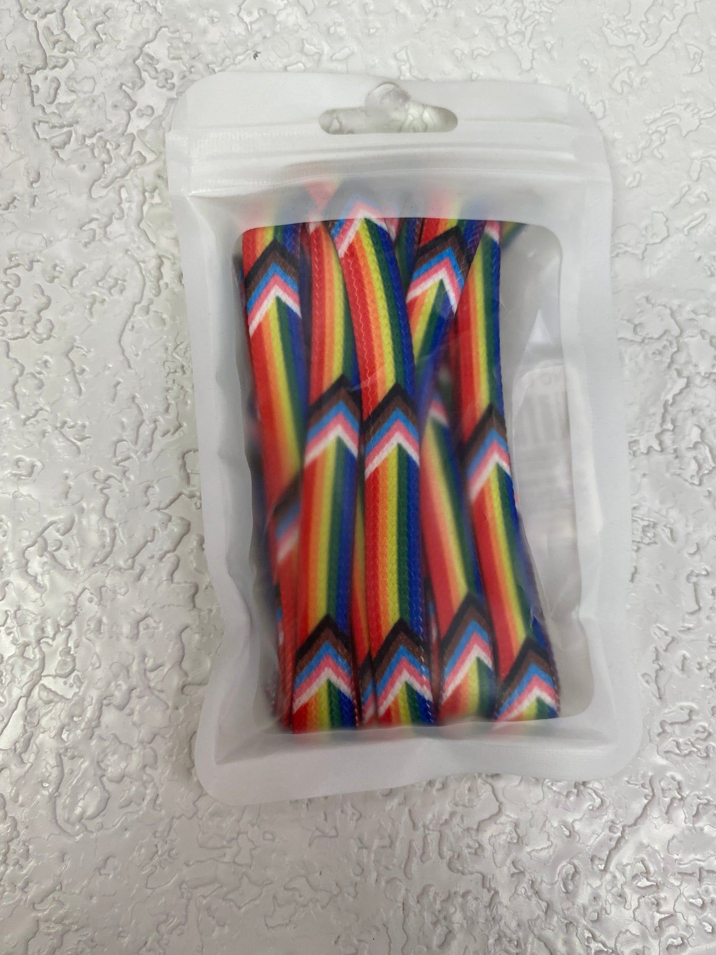 PROGRESS FLAG SHOELACES