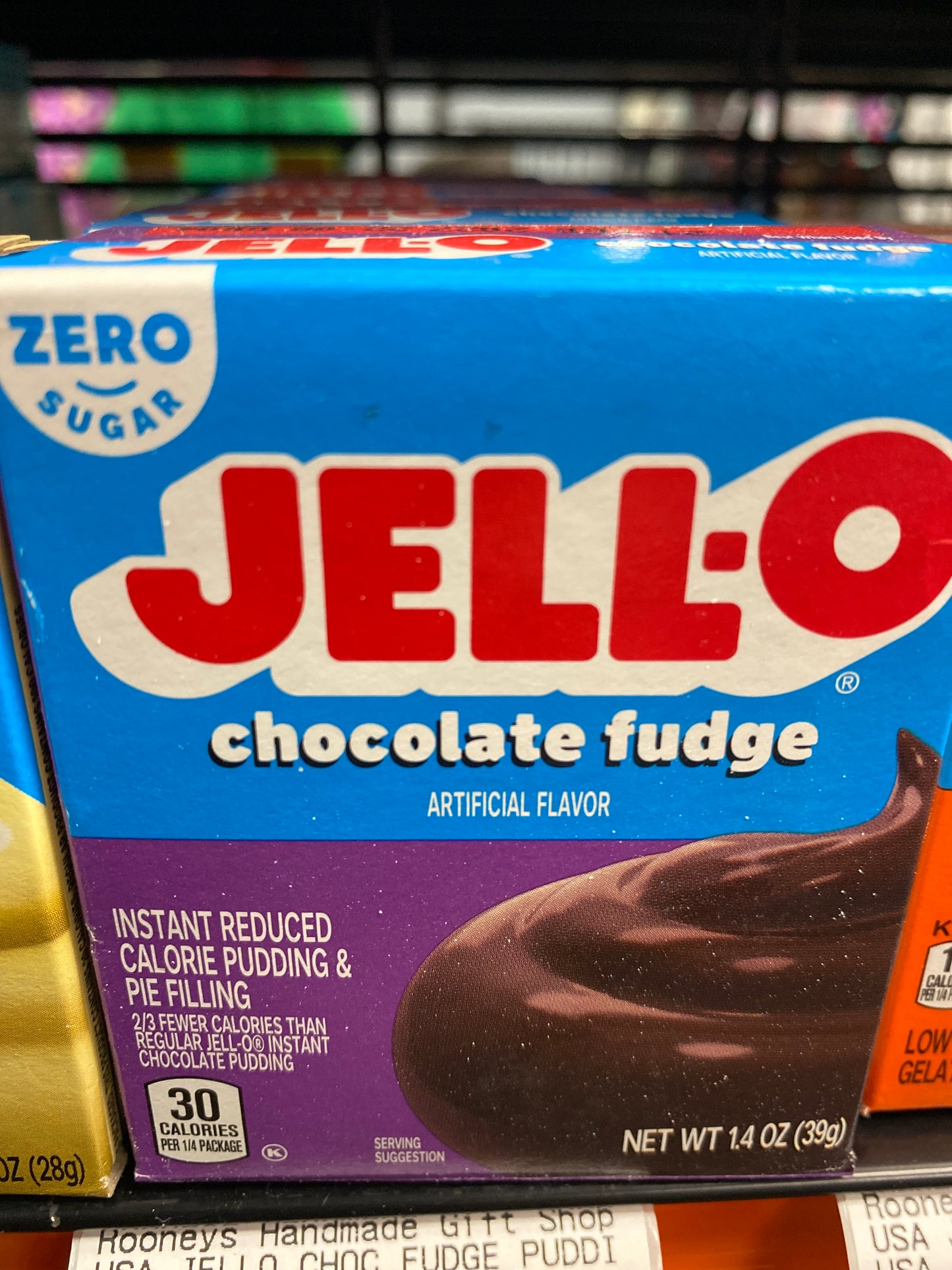 USA JELLO CHOC FUDGE PUDDING MIX