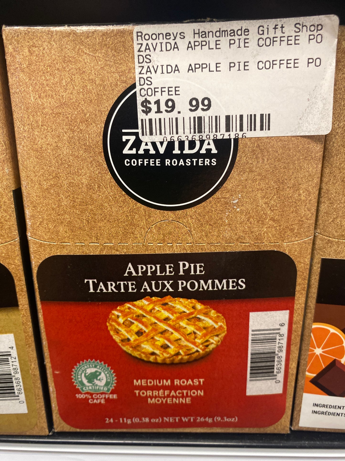 ZAVIDA APPLE PIE COFFEE PODS