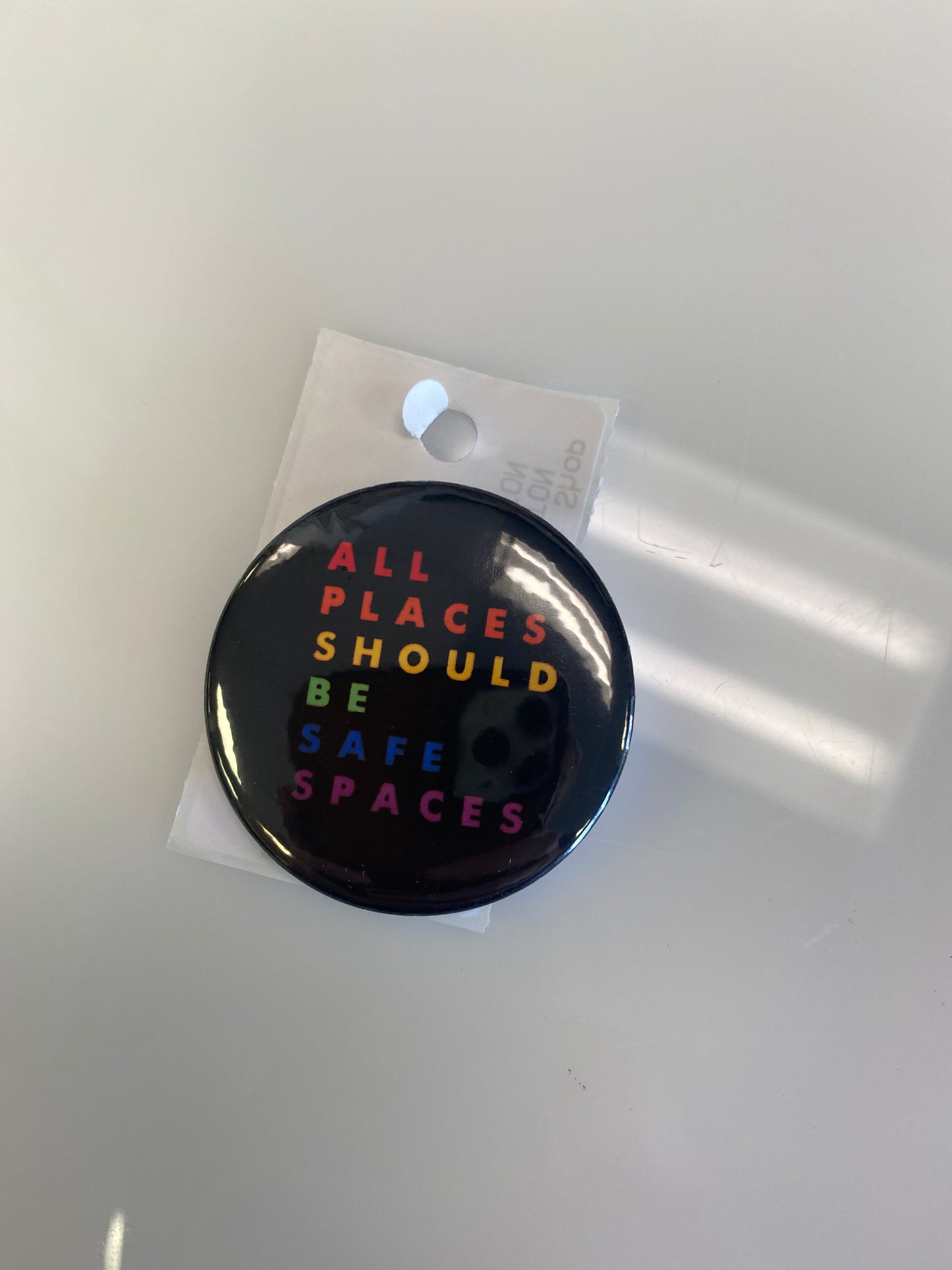 ALL PLACES SHOULD BUTTON