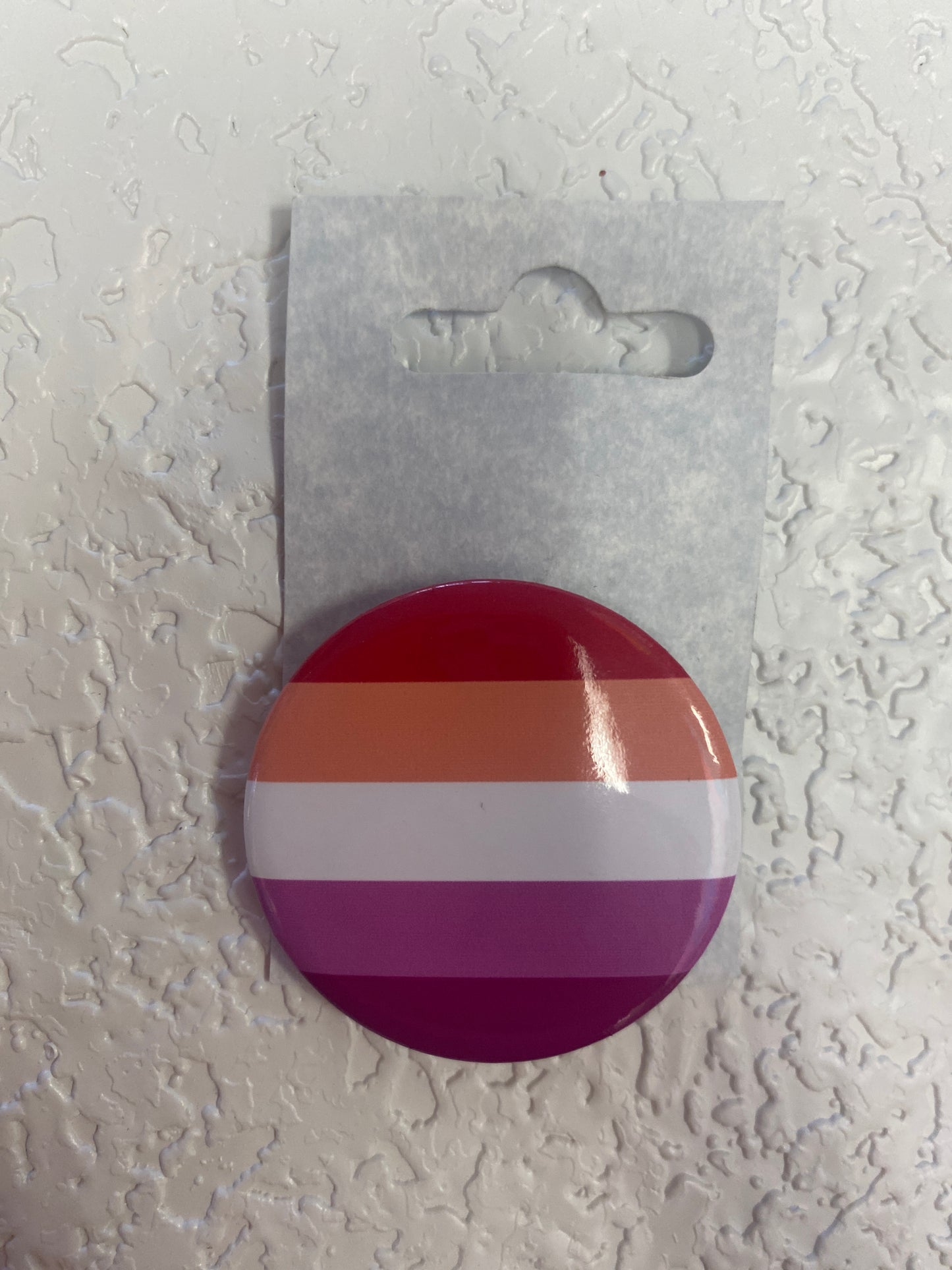 LESBIAN PRIDE BUTTON